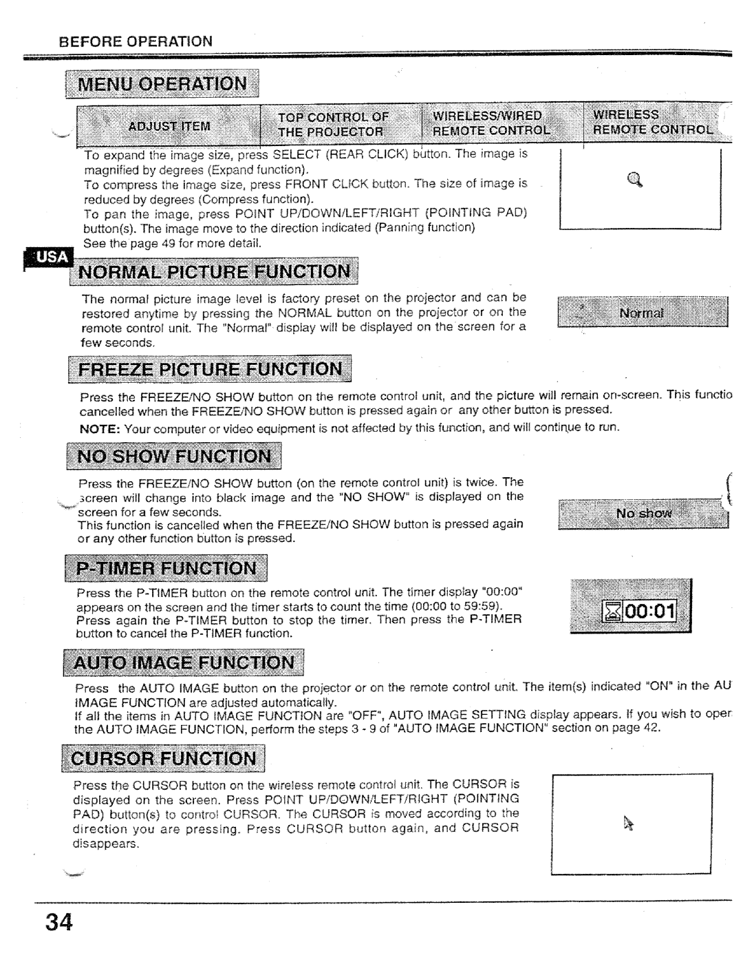 Proxima ASA PROAV9320L manual 