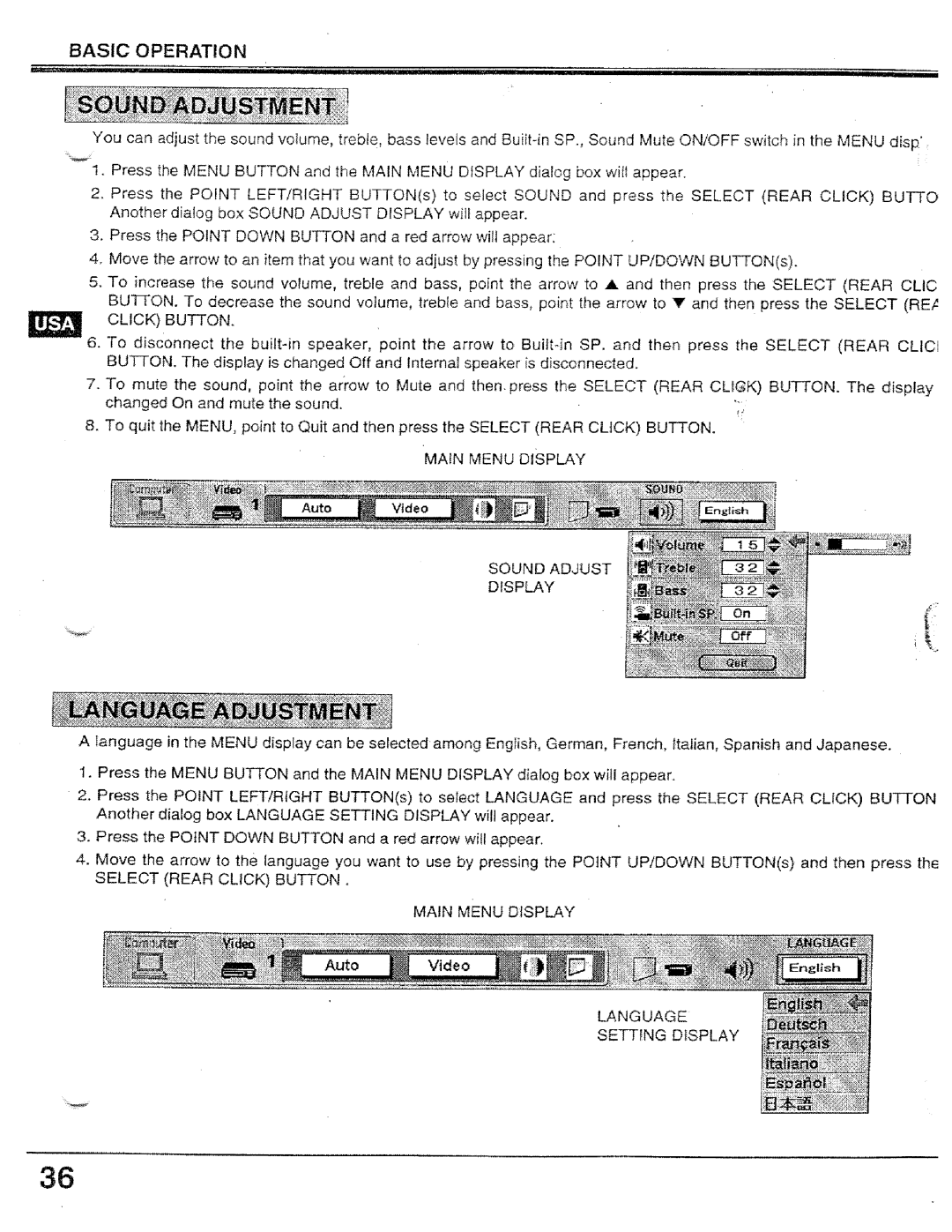 Proxima ASA PROAV9320L manual 