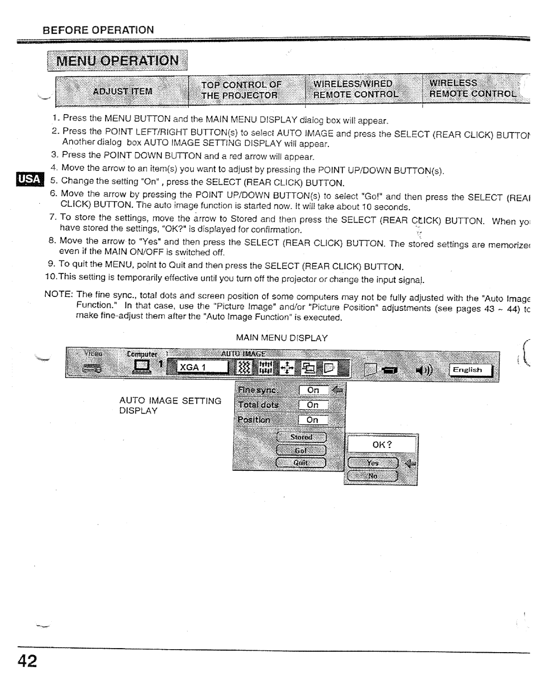 Proxima ASA PROAV9320L manual 