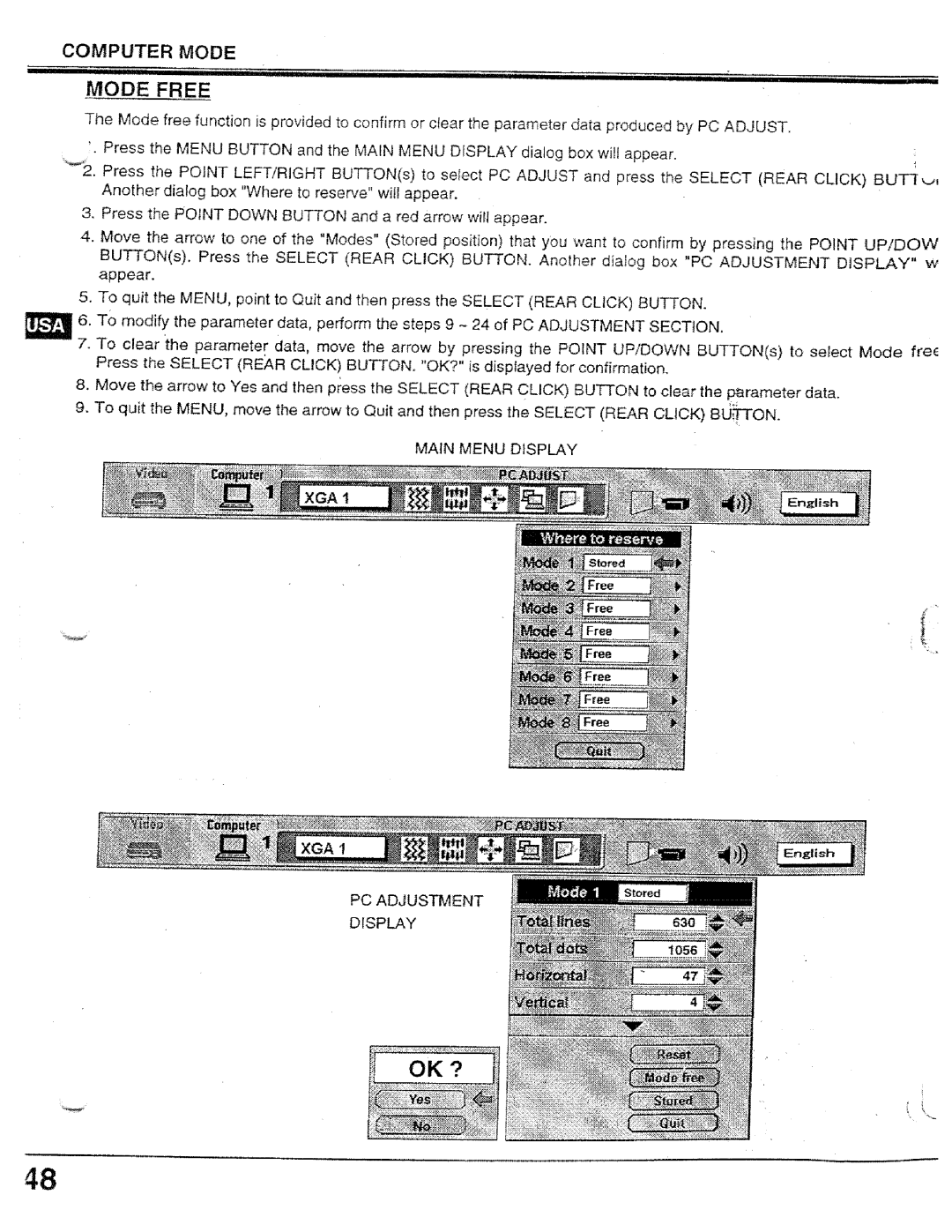 Proxima ASA PROAV9320L manual 