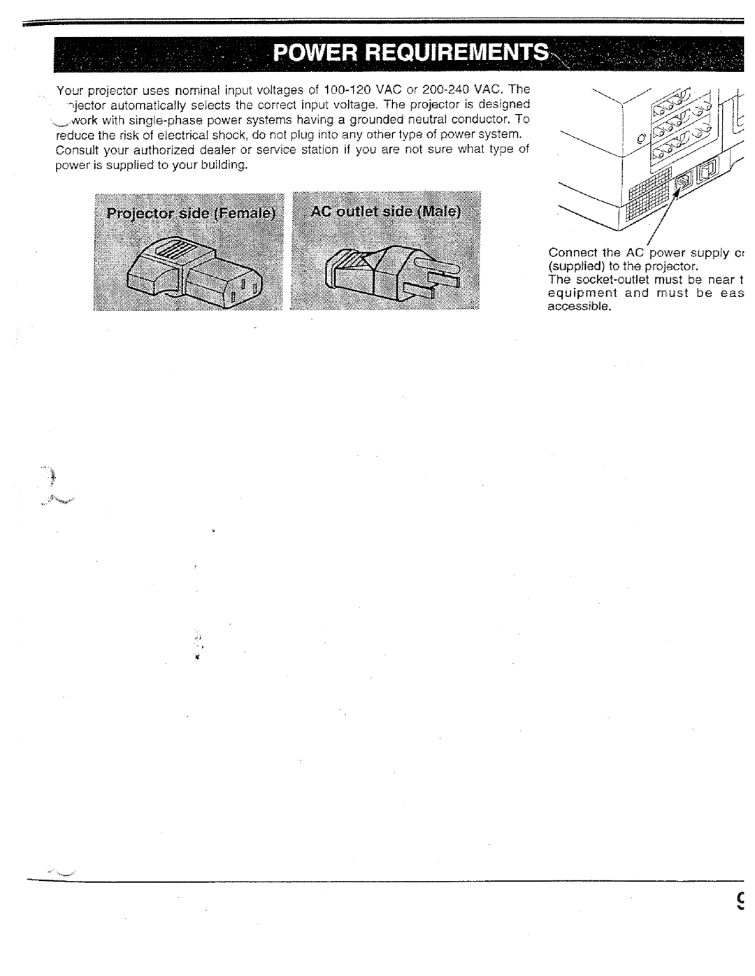 Proxima ASA PROAV9320L manual 