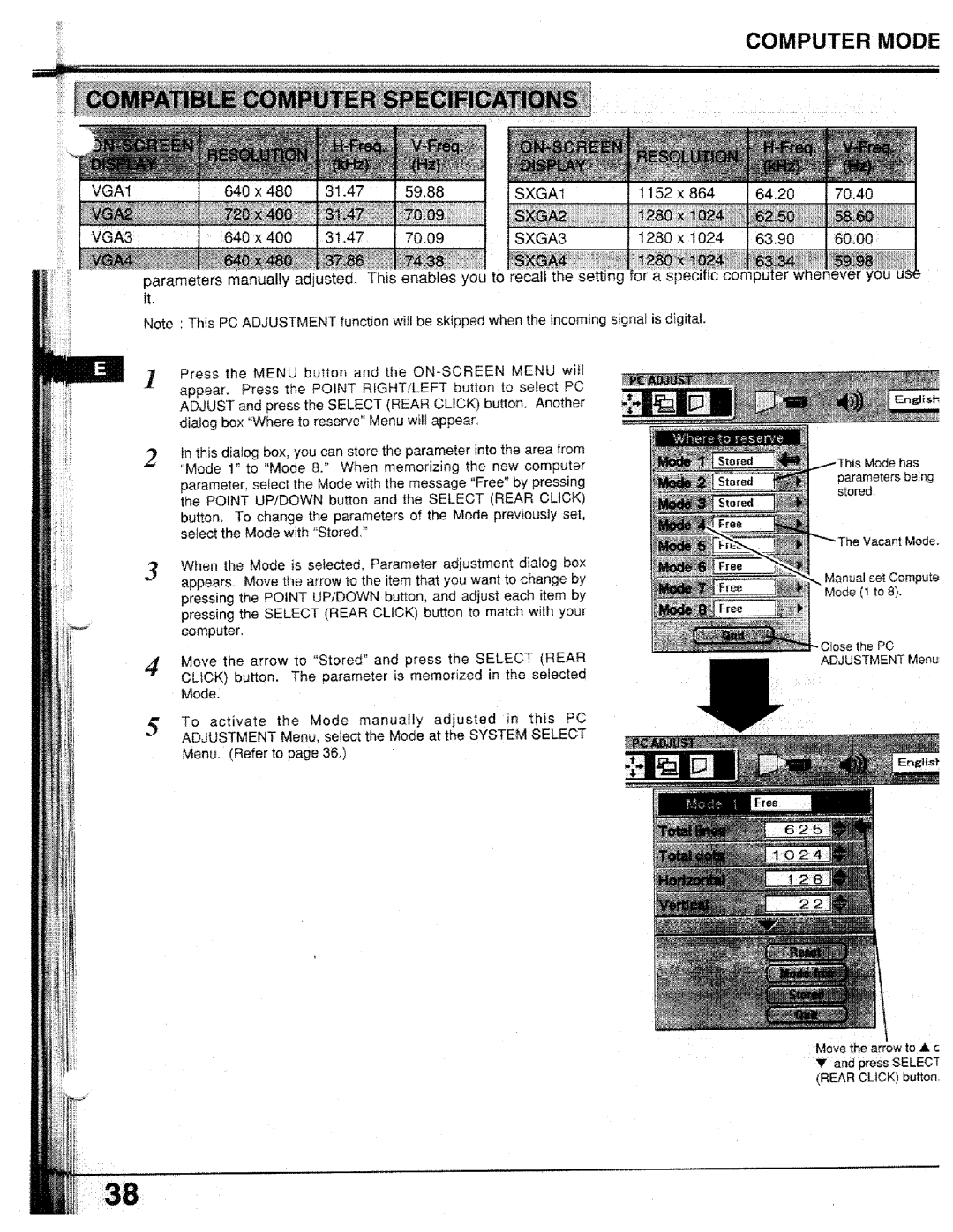 Proxima ASA PROAV9410L manual 