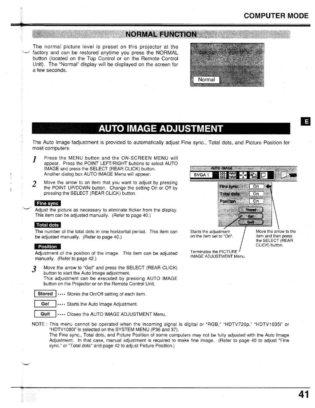 Proxima ASA PROAV9410L manual 