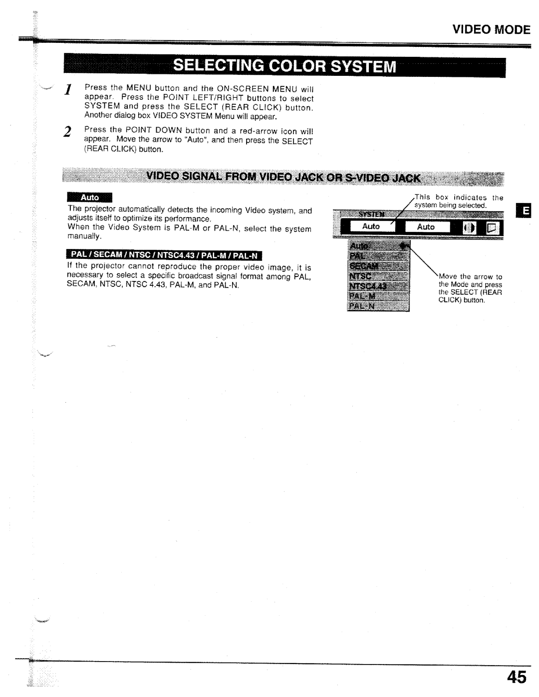 Proxima ASA PROAV9410L manual 