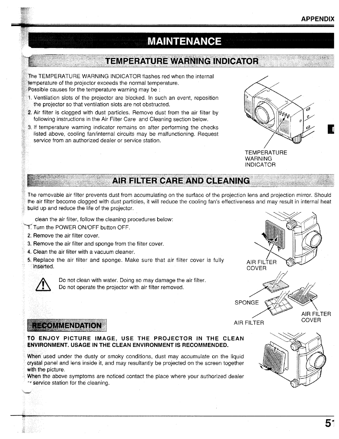 Proxima ASA PROAV9410L manual 