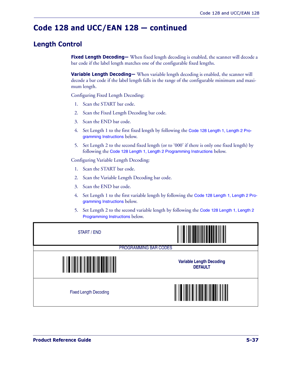 PSC 1400I manual Length Control 