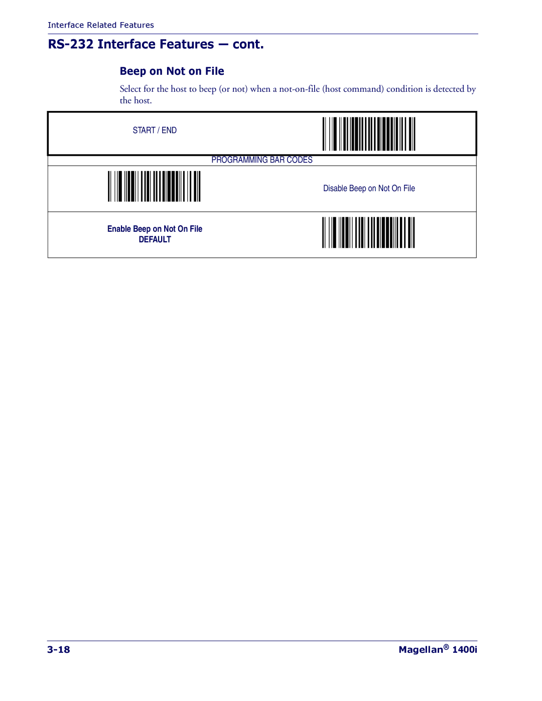 PSC 1400I manual Beep on Not on File 