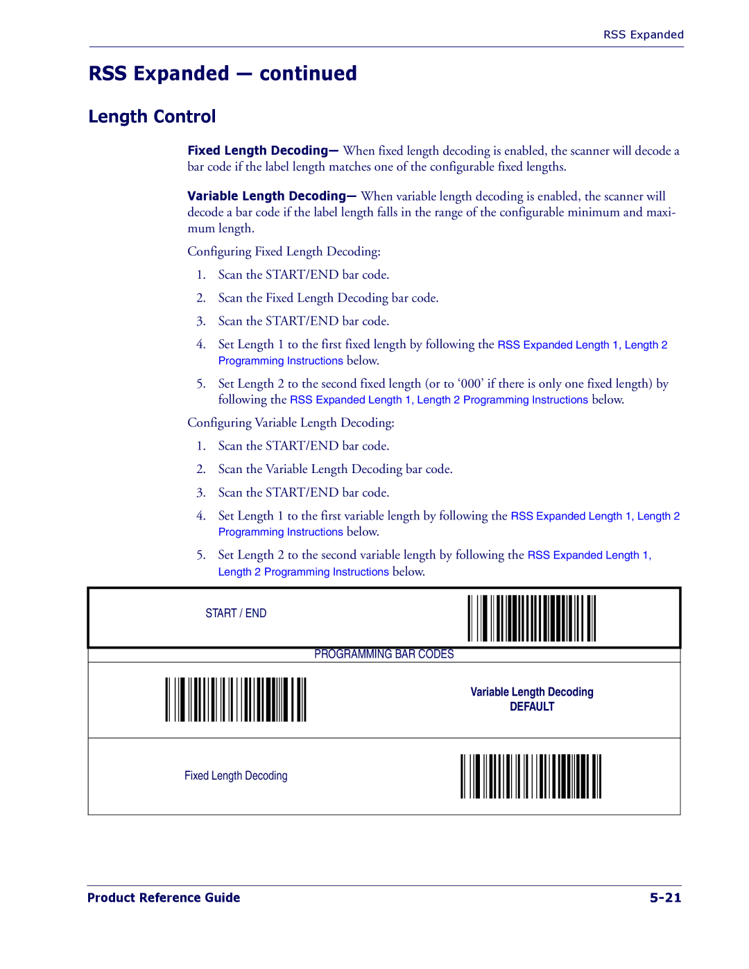 PSC 1400I manual Length Control 