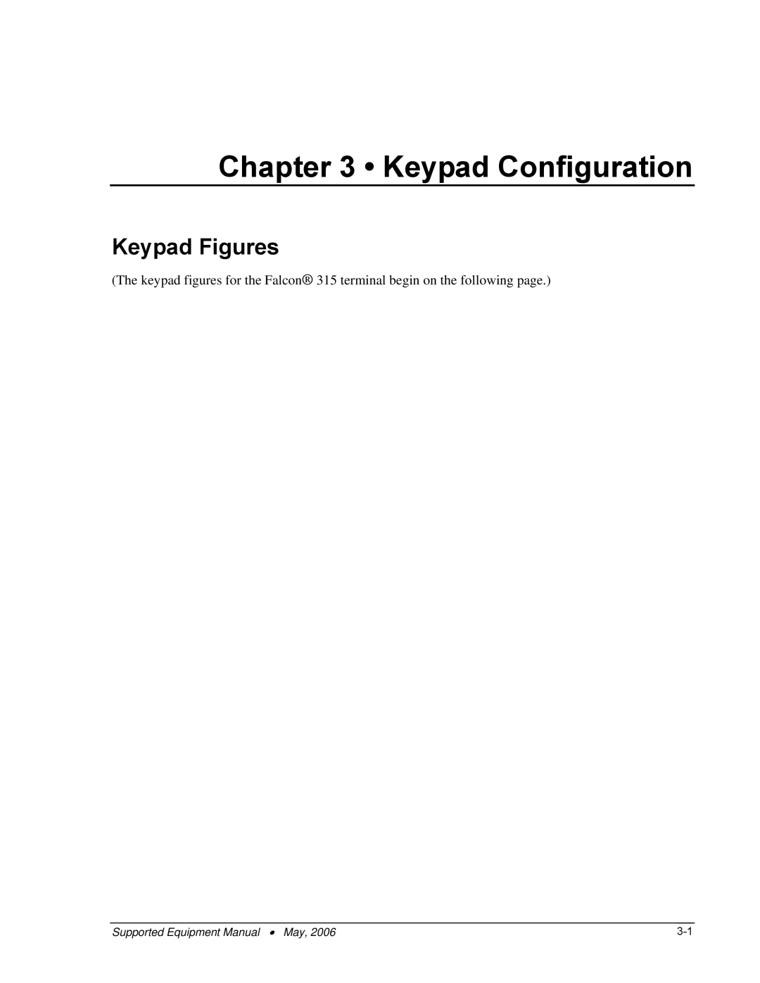 PSC 315 manual Keypad Configuration, Keypad Figures 