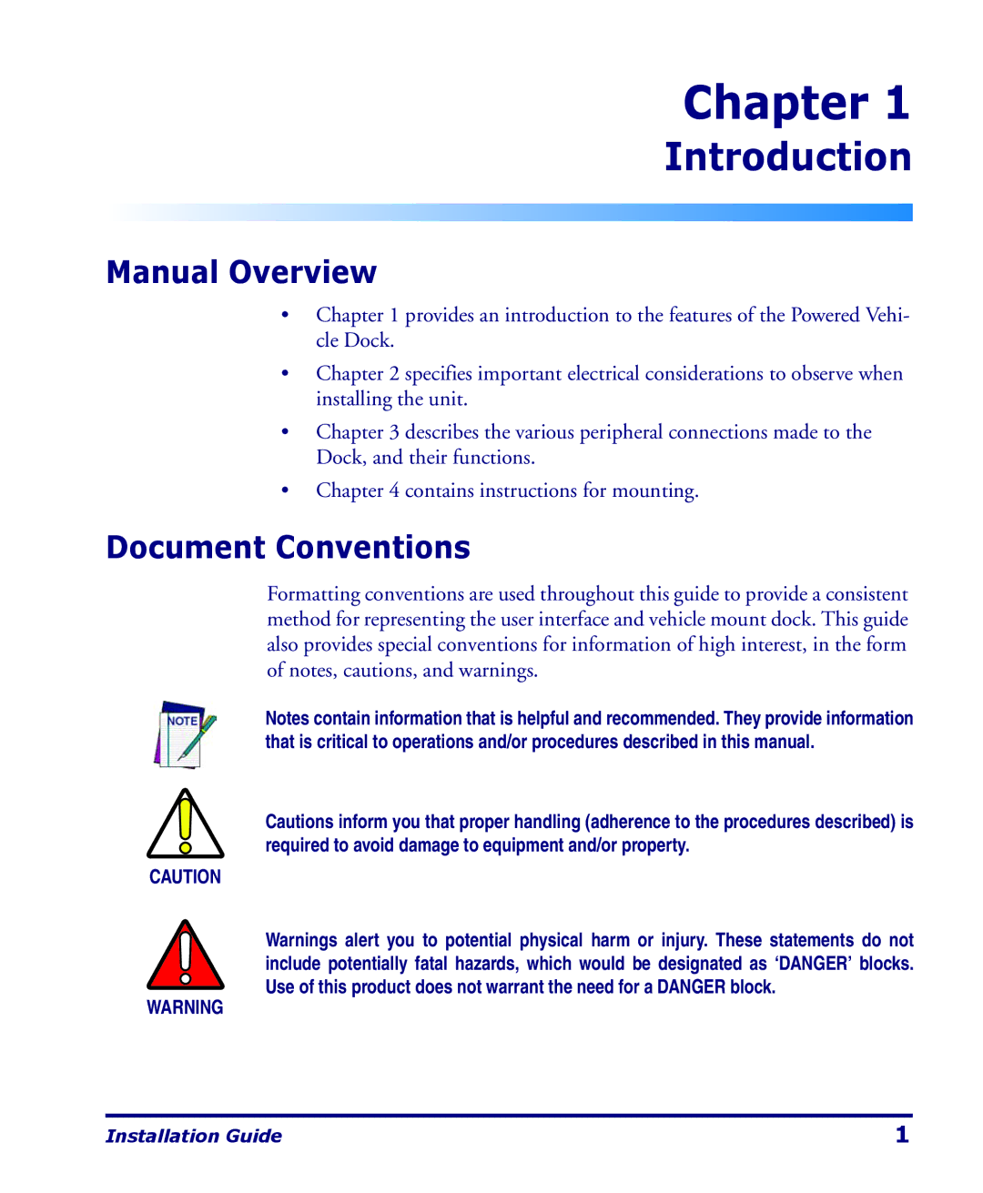 PSC 4400 Series manual Introduction, Manual Overview, Document Conventions 