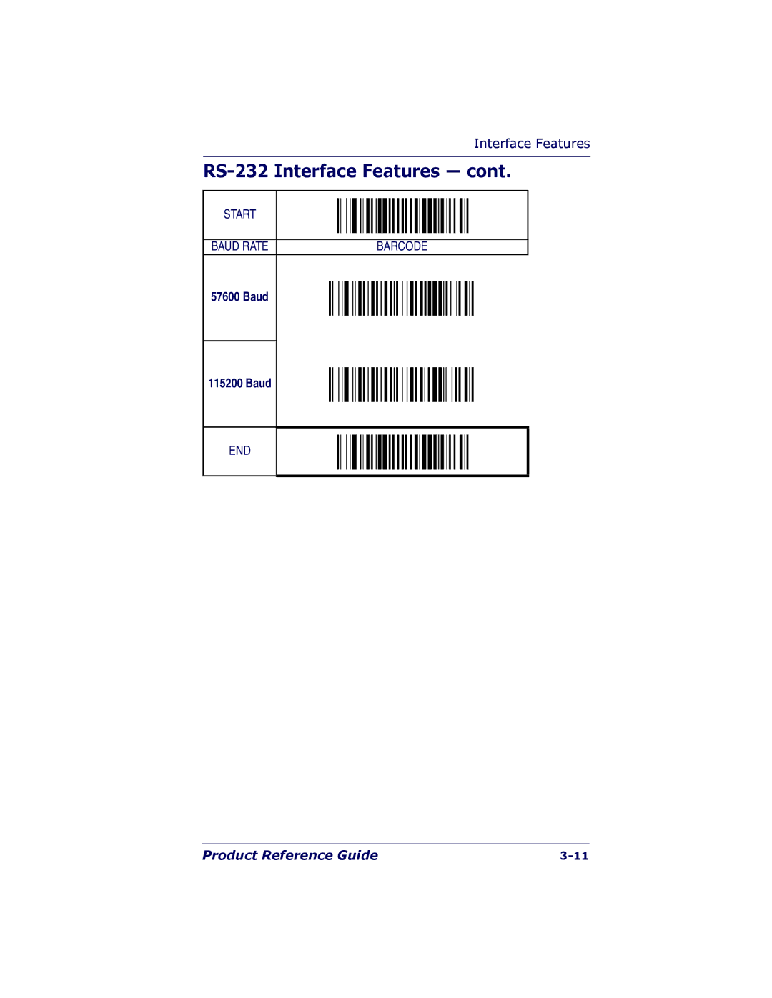 PSC 7000 manual RS-232 Interface Features 