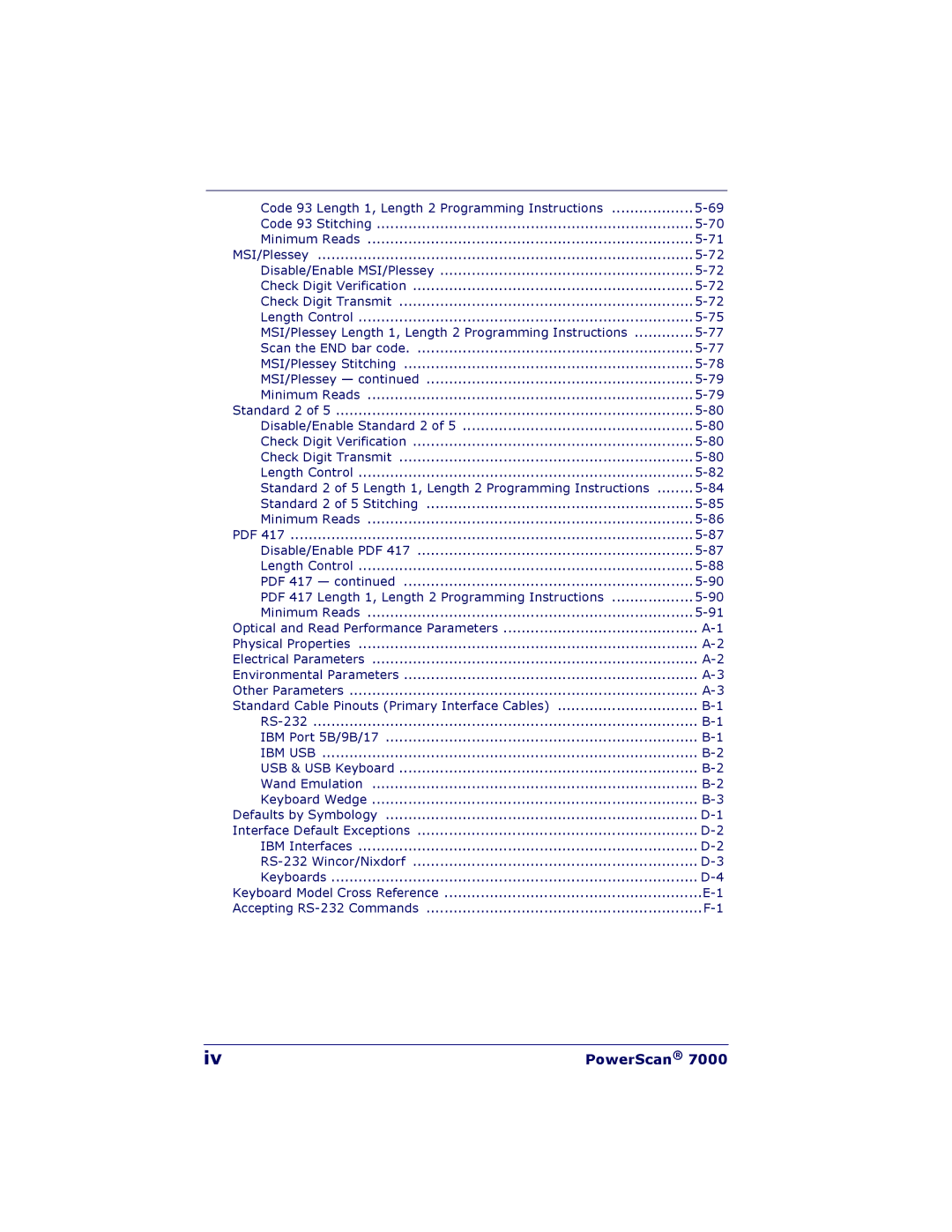 PSC 7000 manual Ibm Usb 