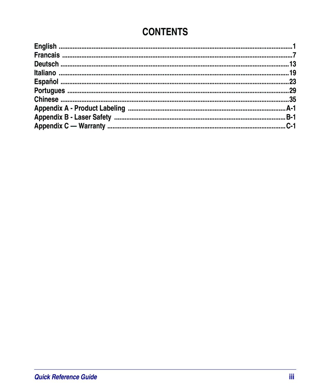 PSC 8200, 8100 manual Contents 