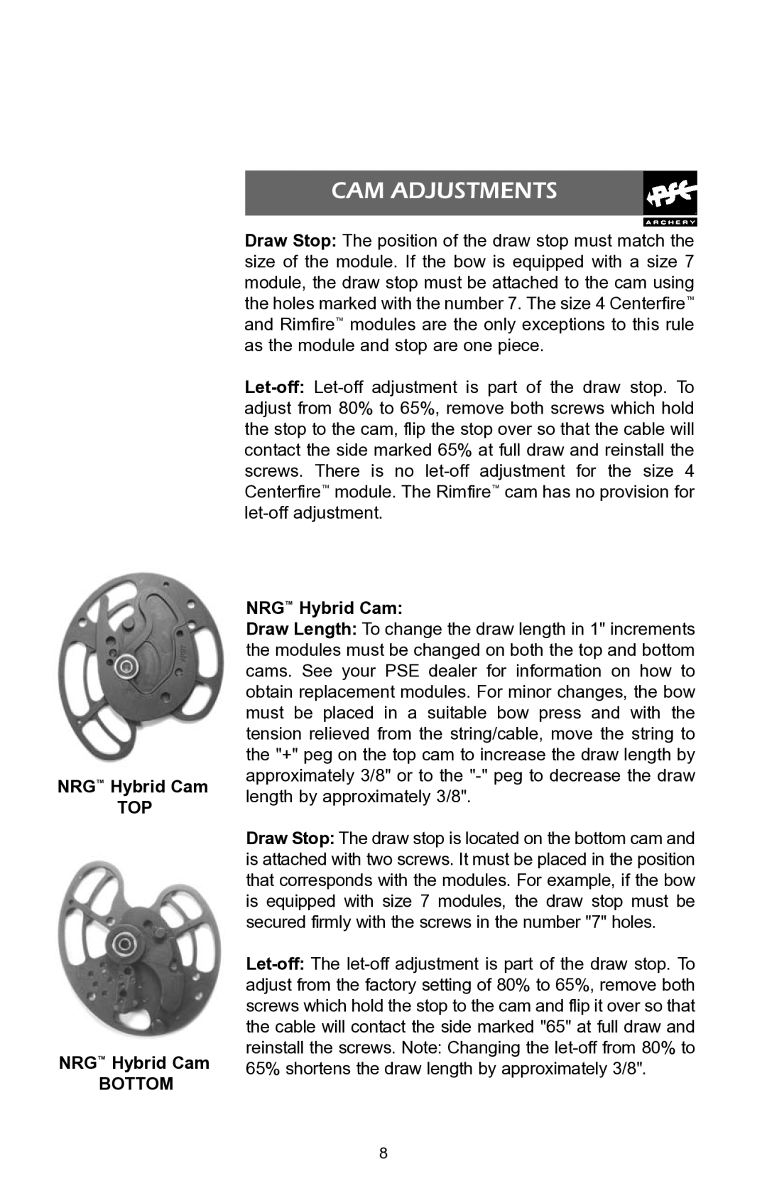 PSC 94418 warranty Top, Bottom 