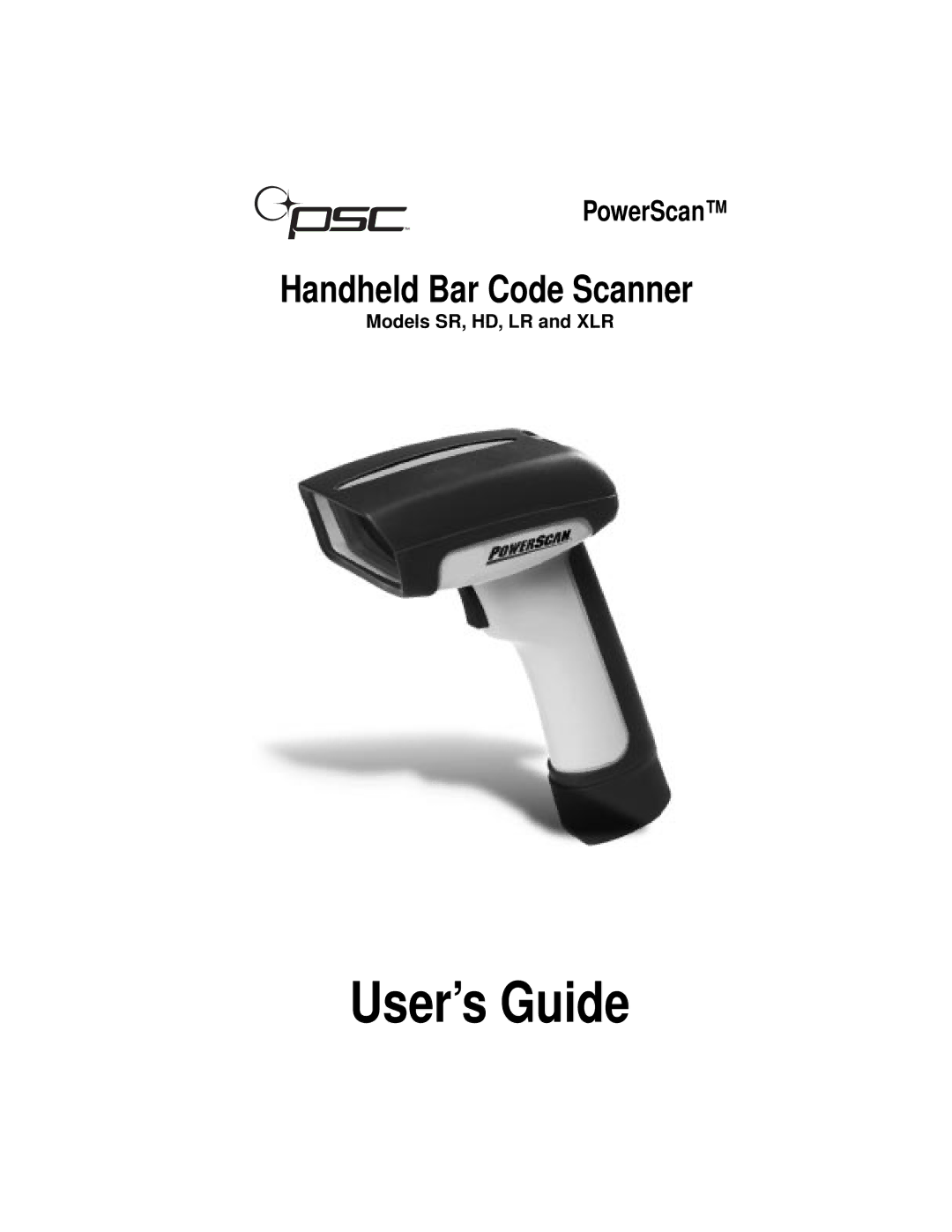 PSC LR, XLR manual User’s Guide 