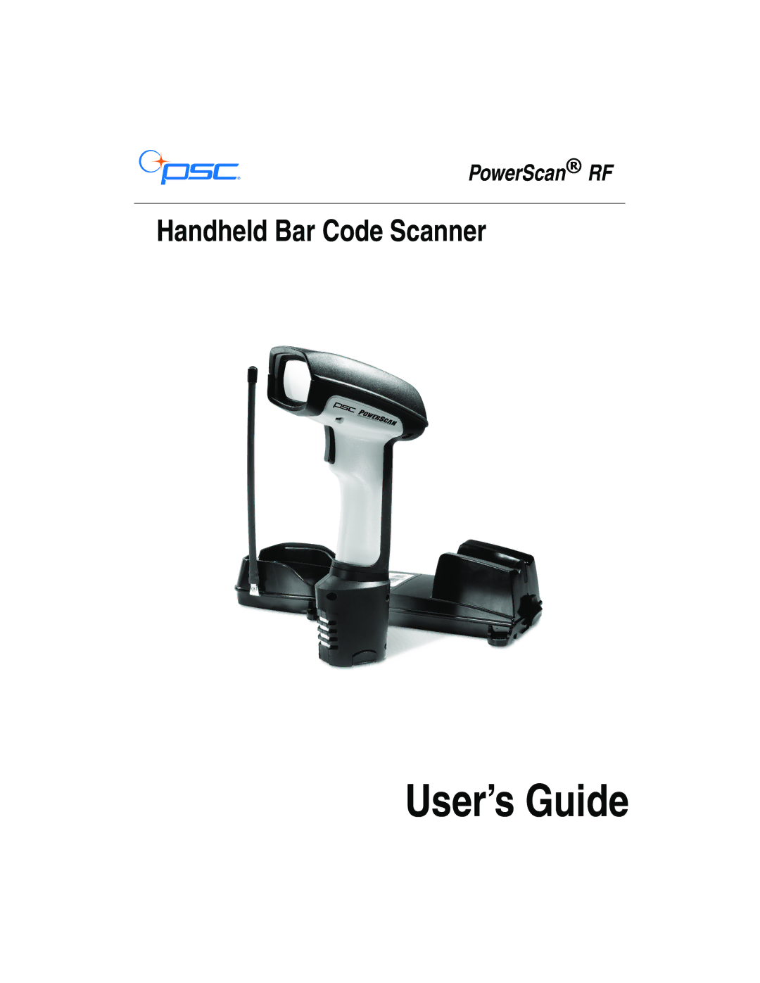 PSC PowerScan RF manual User’s Guide 