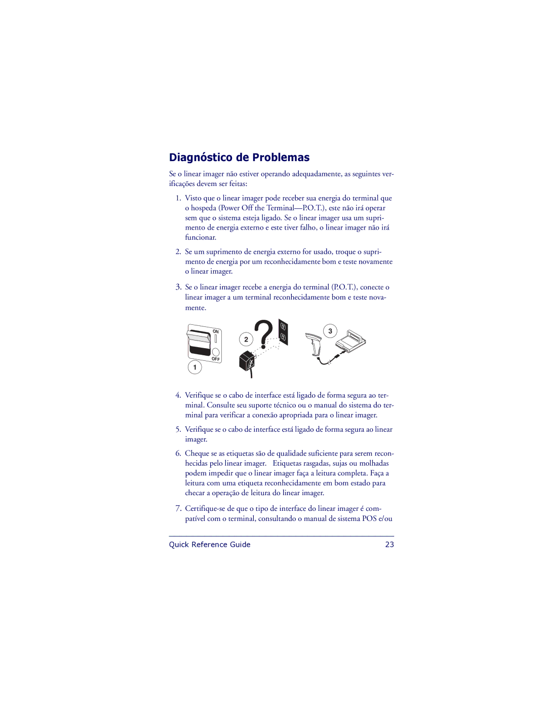 PSC QS6500 manual Diagnóstico de Problemas 