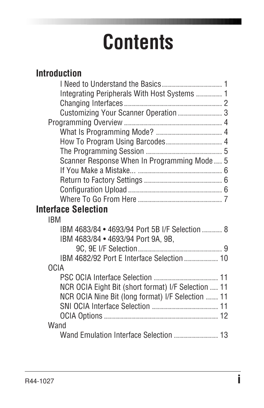 PSC SP400rf manual Contents 