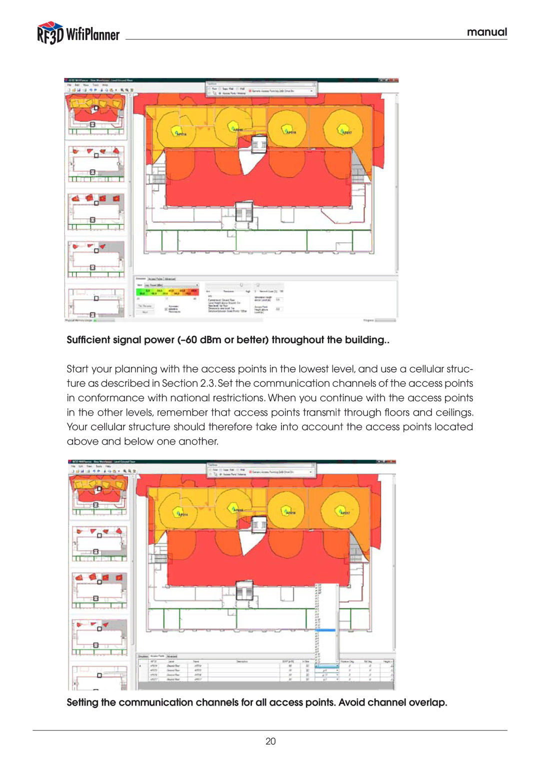 Psiber Data Systems RF3D manual Manual 