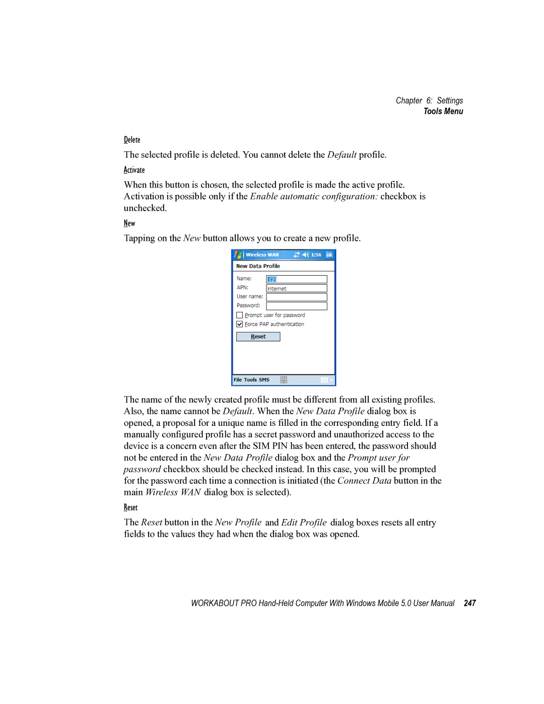 Psion Teklogix 8100107B user manual Delete 