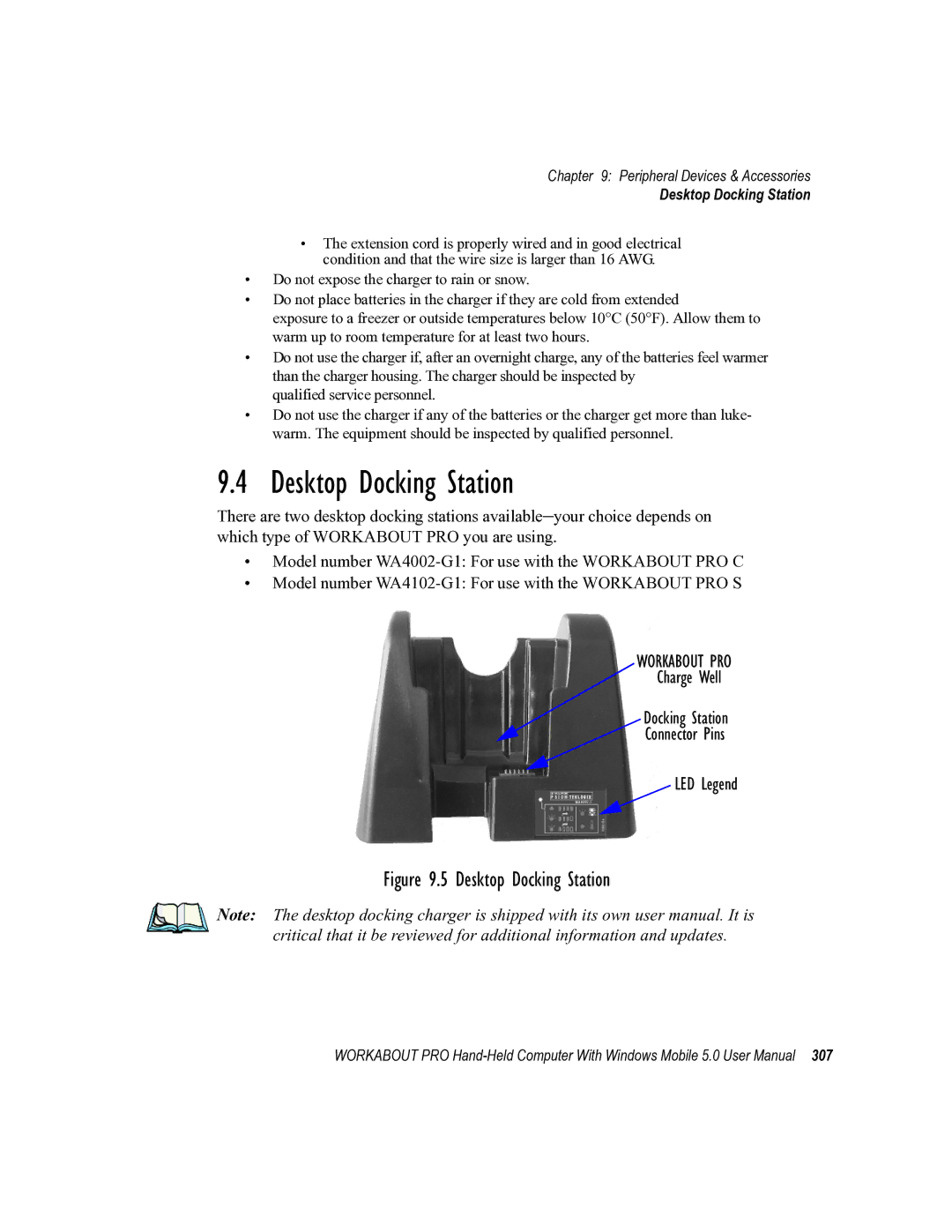 Psion Teklogix 8100107B user manual Desktop Docking Station 