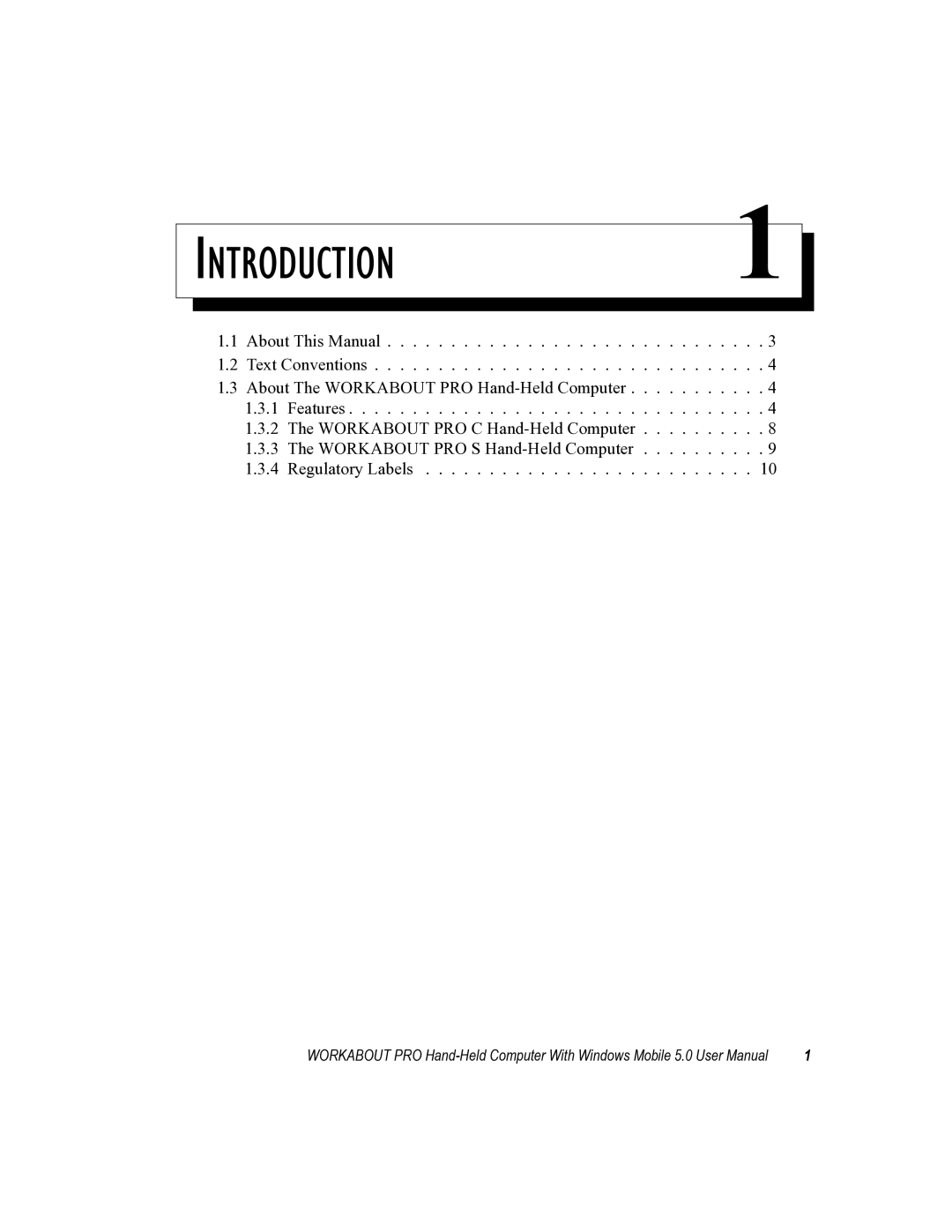 Psion Teklogix 8100107B user manual Introduction 