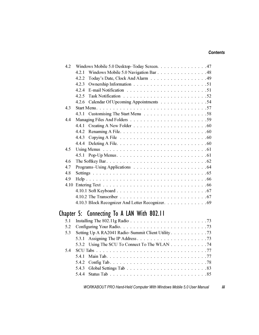 Psion Teklogix 8100107B user manual Connecting To a LAN With 