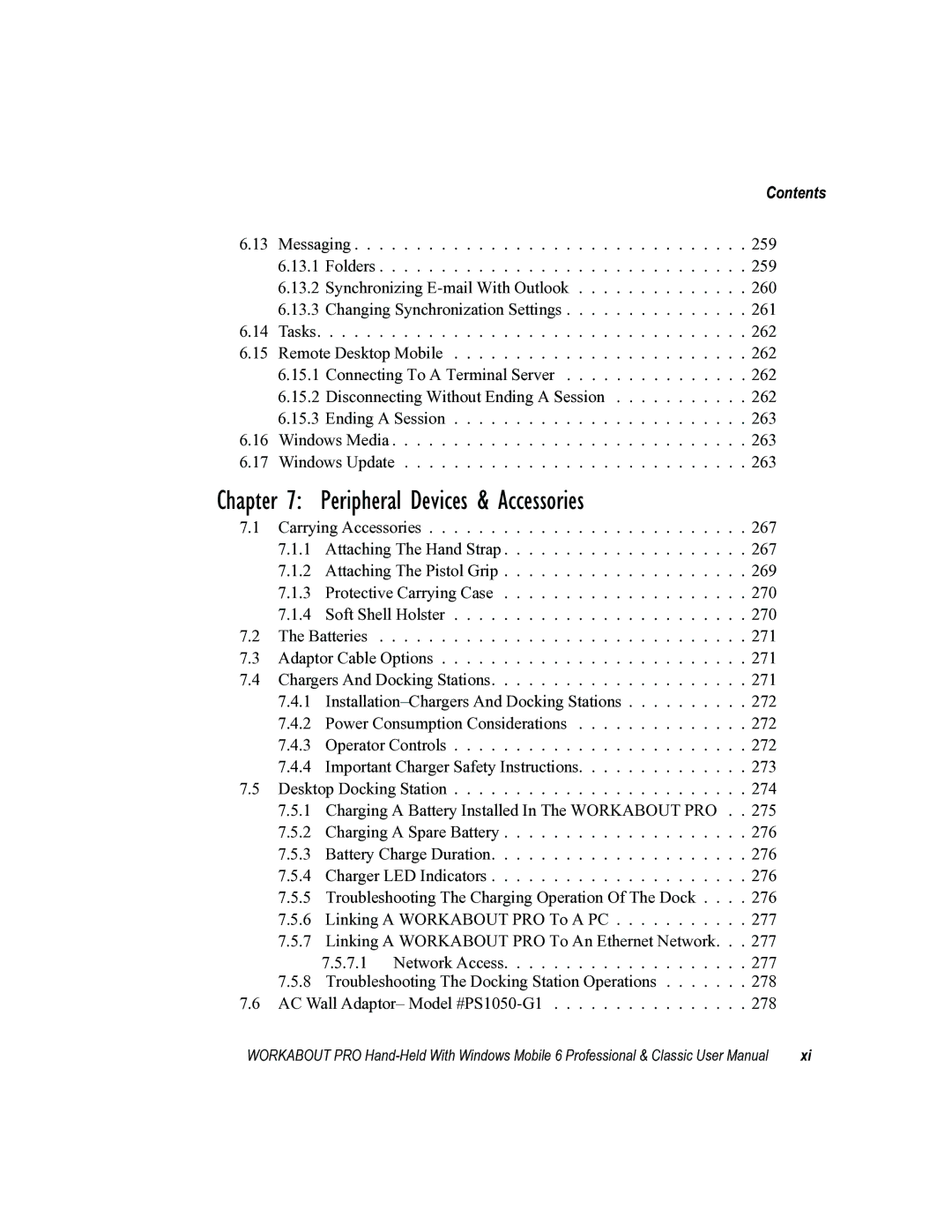 Psion Teklogix ISO 9001 user manual Peripheral Devices & Accessories 