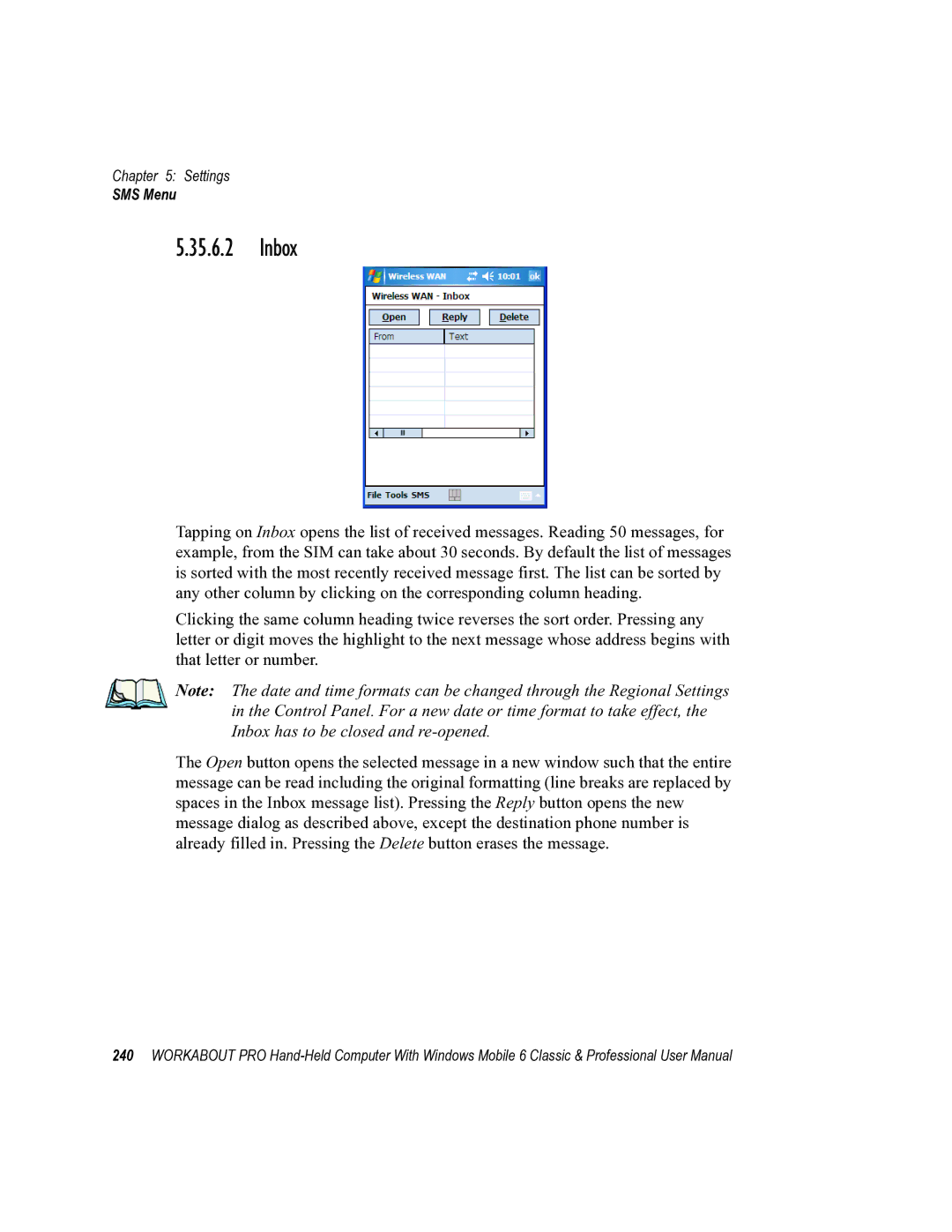 Psion Teklogix ISO 9001 user manual Inbox 