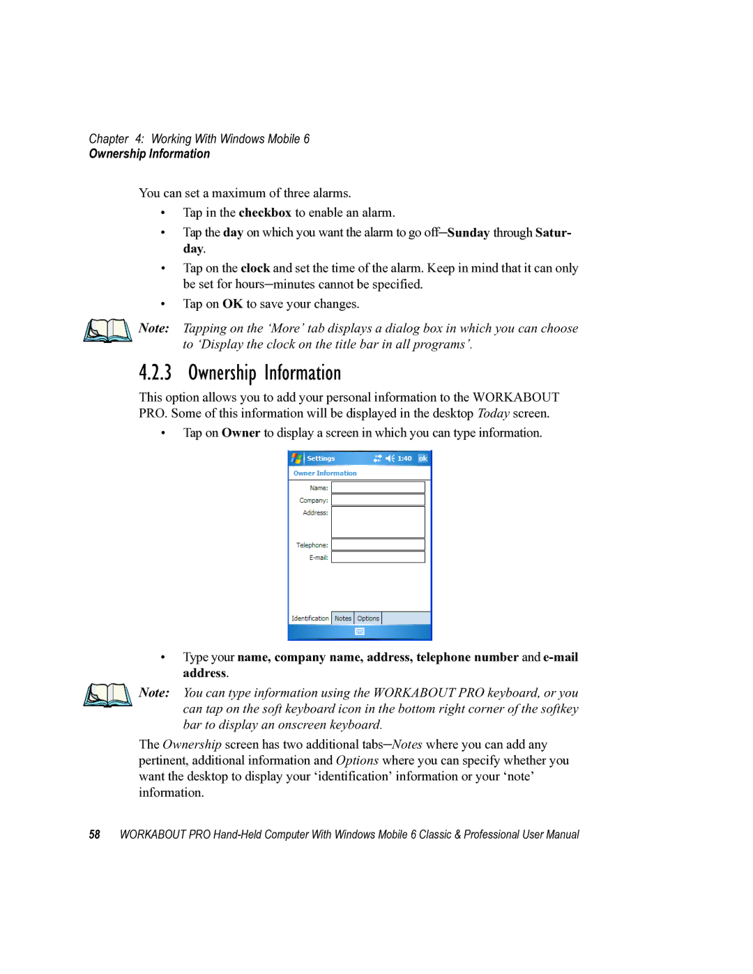 Psion Teklogix ISO 9001 user manual Ownership Information 