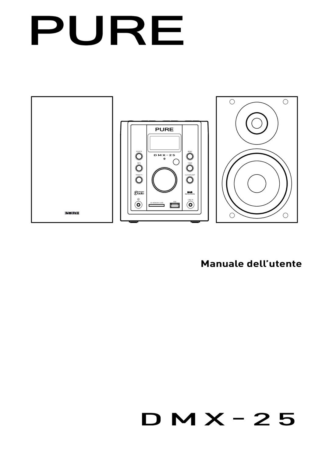 Pure Digital DMX-25 manual X 2 