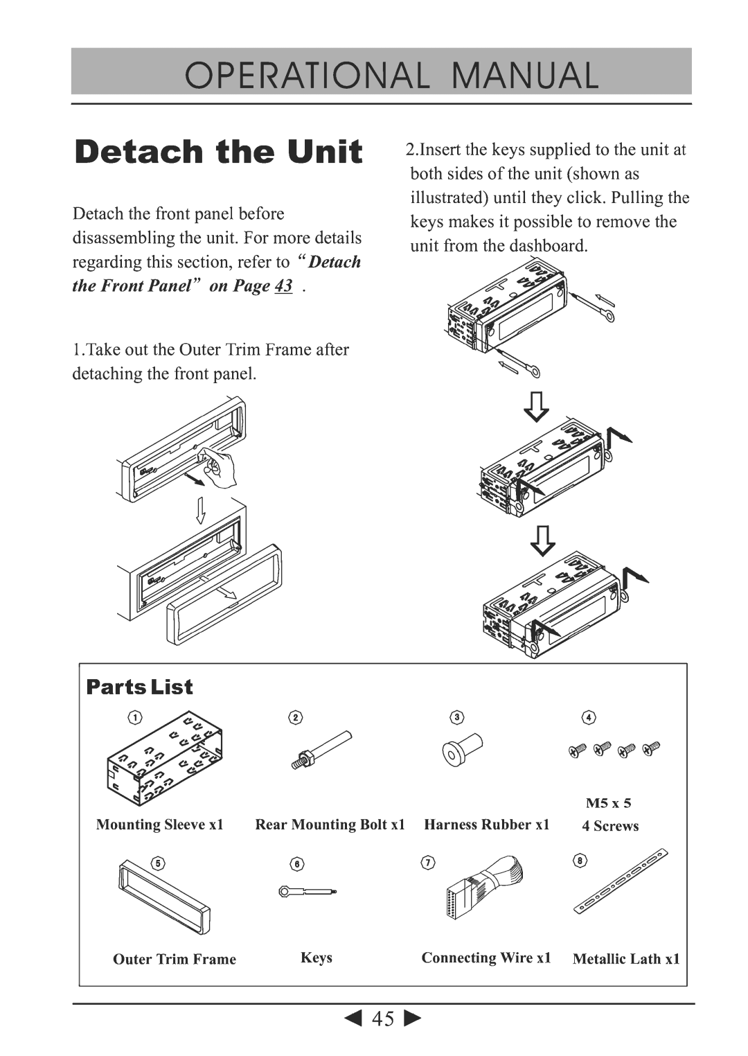 PYLE Audio 189 manual 