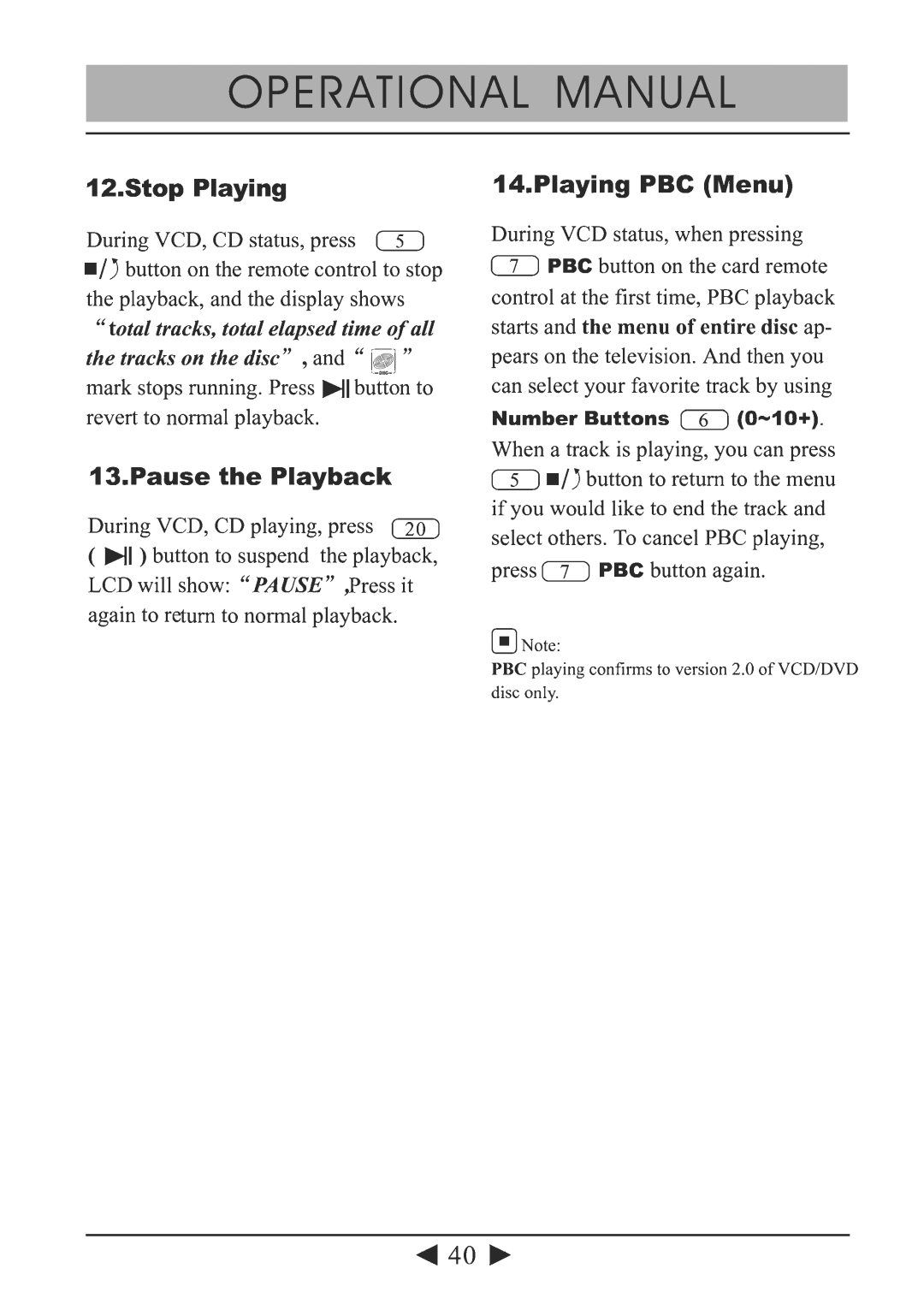 PYLE Audio 189 manual 