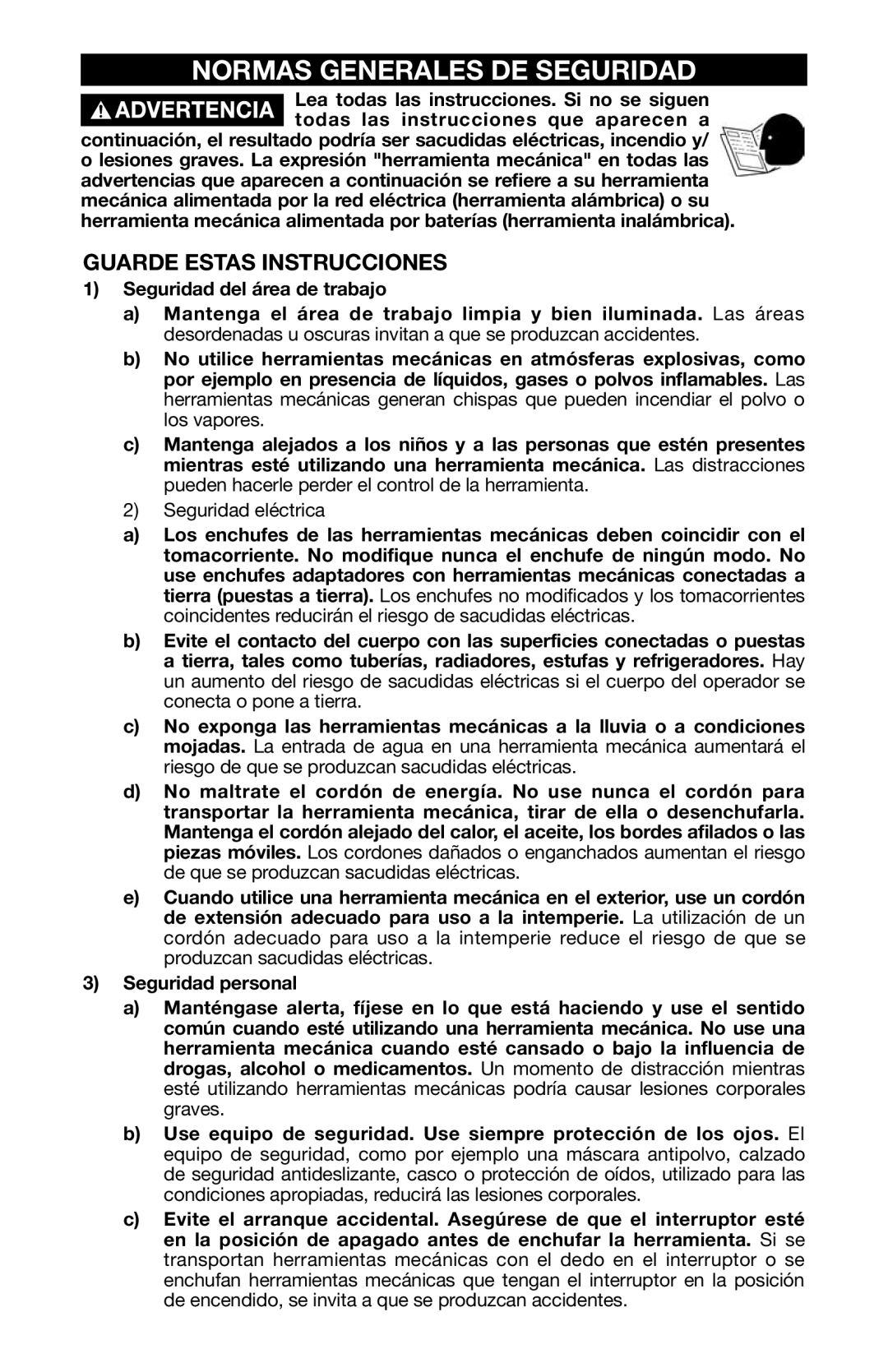 PYLE Audio 324MAG instruction manual Normas Generales DE Seguridad 