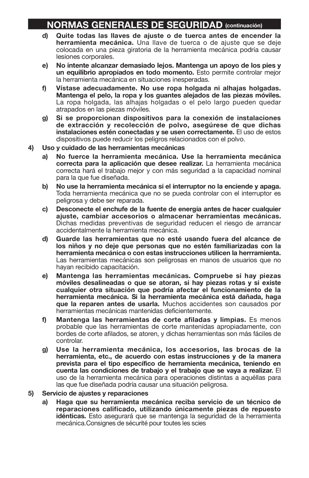 PYLE Audio 324MAG instruction manual Normas Generales DE Seguridad continuación 