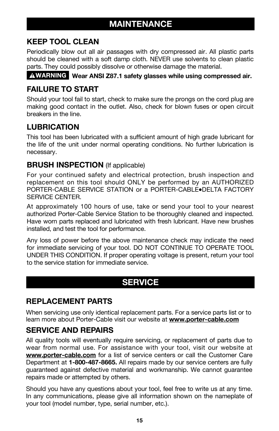 PYLE Audio 352VS instruction manual Maintenance, Service 