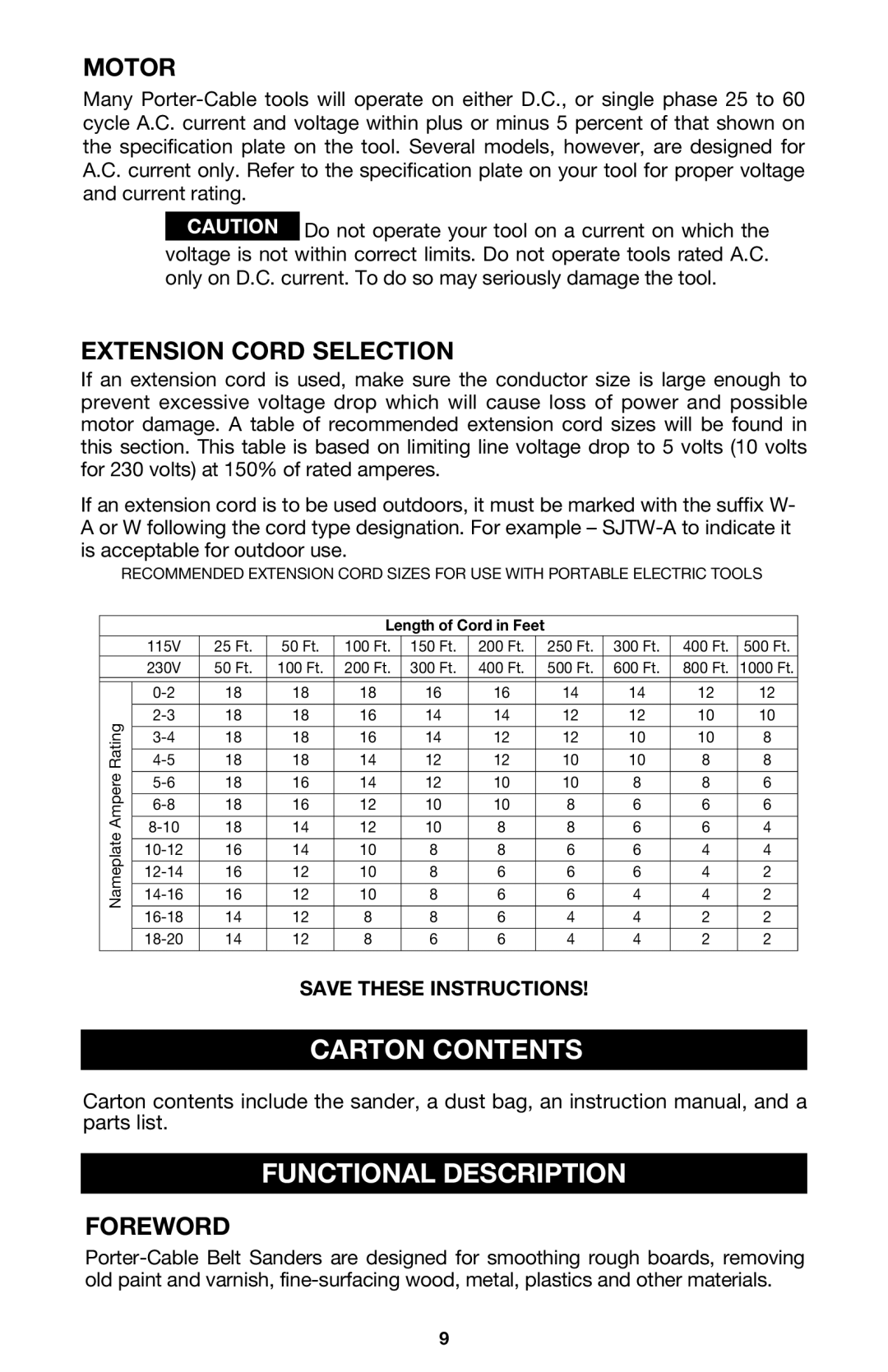 PYLE Audio 363 instruction manual Carton Contents Functional Description 