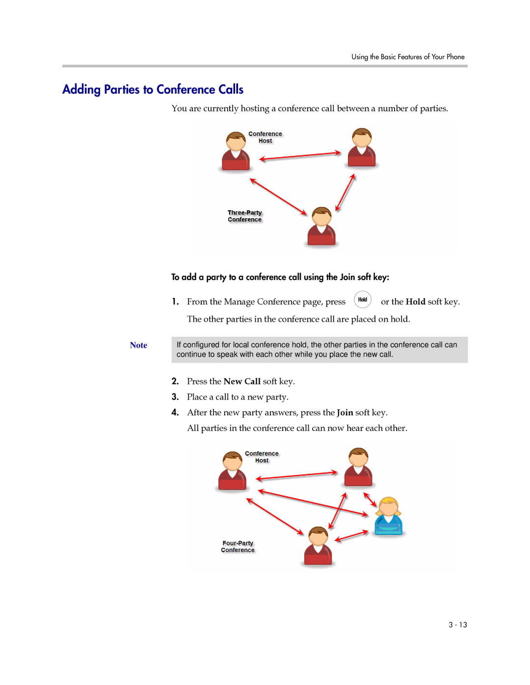 PYLE Audio 450 manual Adding Parties to Conference Calls 