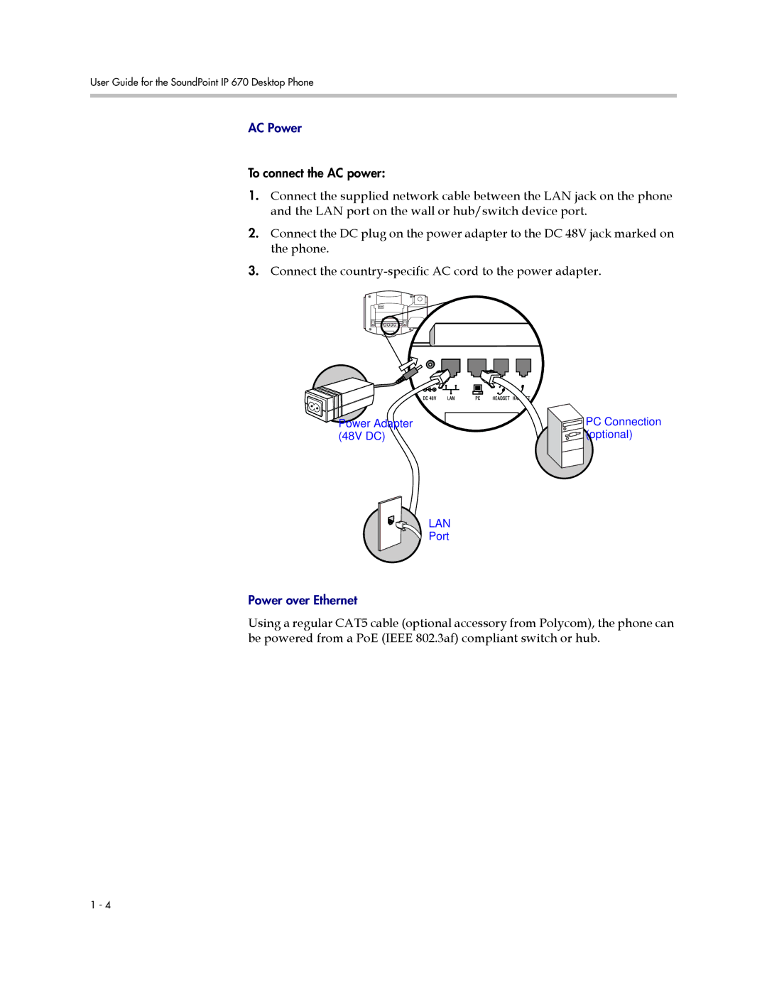 PYLE Audio 670 manual AC Power 