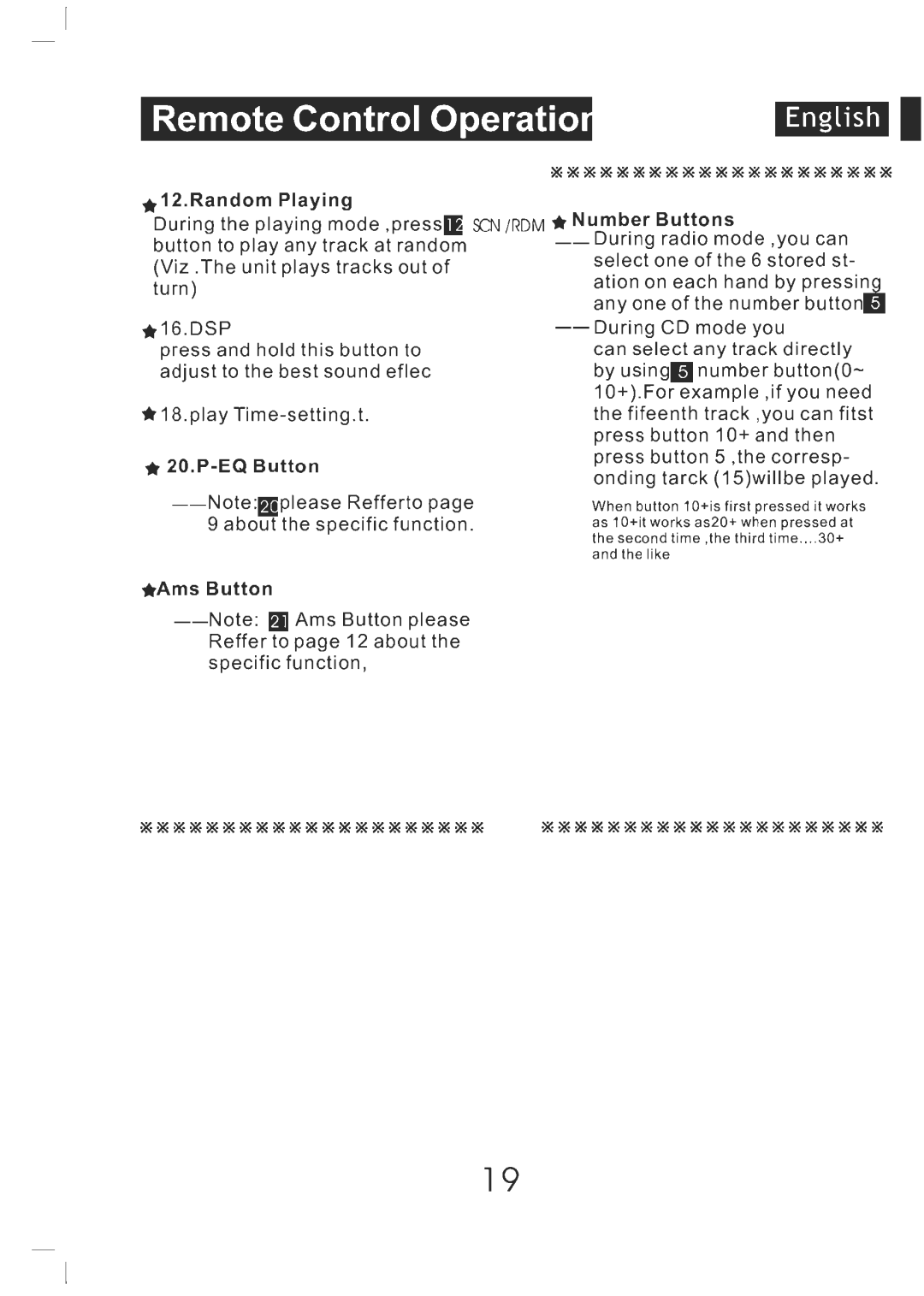 PYLE Audio AM/FM Receiver/CD Player manual 