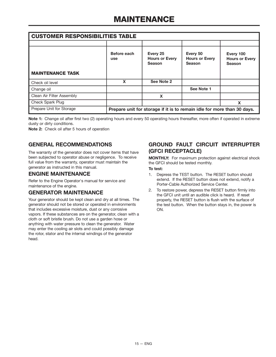 PYLE Audio BSV750 instruction manual Maintenance 