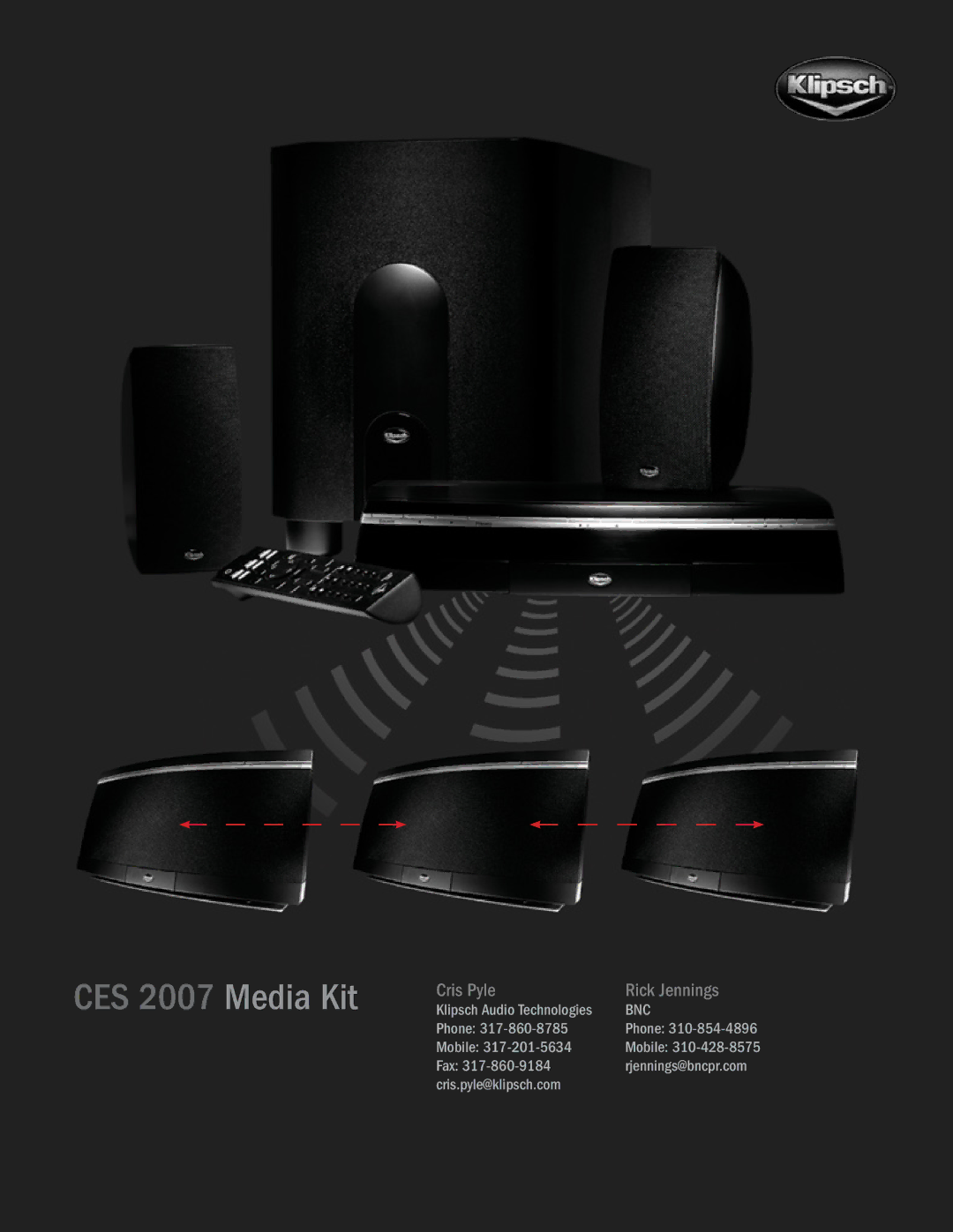 PYLE Audio manual CES 2007 Media Kit 