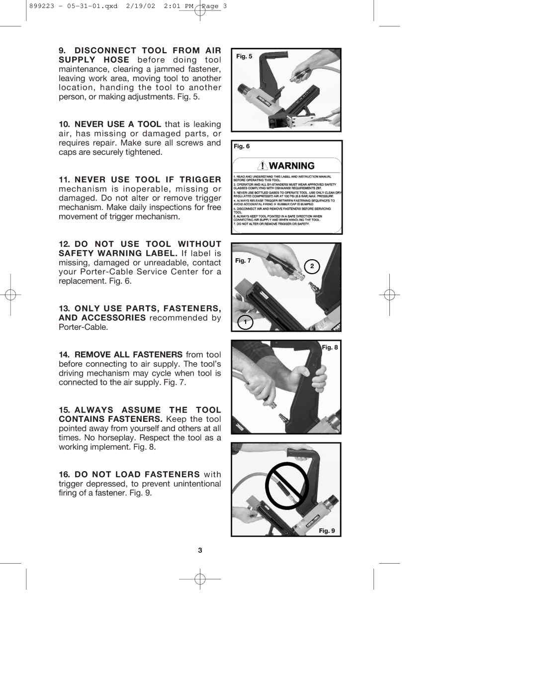 PYLE Audio FCN200 instruction manual 899223 05-31-01.qxd 2/19/02 201 PM 