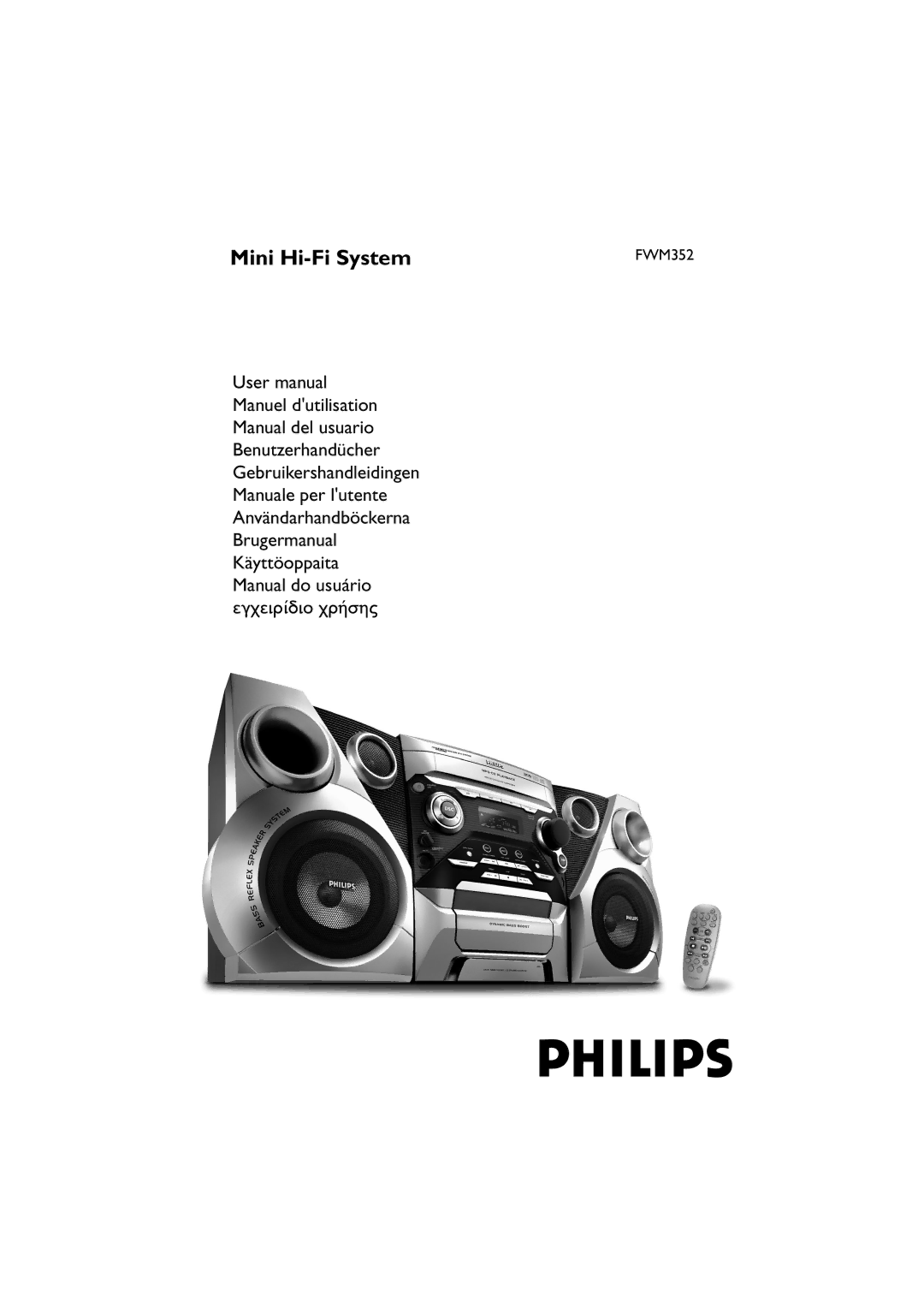 PYLE Audio FWM352 user manual Mini Hi-Fi System, Manual do usuário 