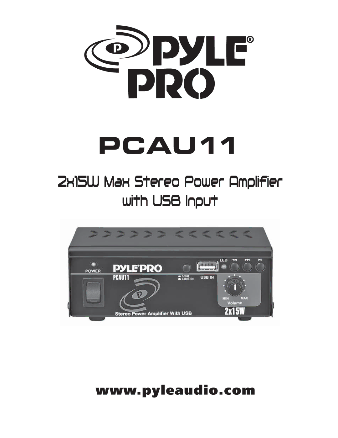 PYLE Audio PCAU11 manual 