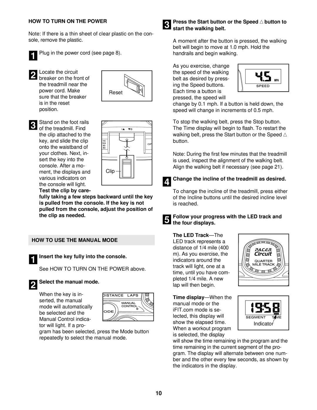 PYLE Audio PCTL49820 user manual HOW to Turn on the Power, HOW to USE the Manual Mode 