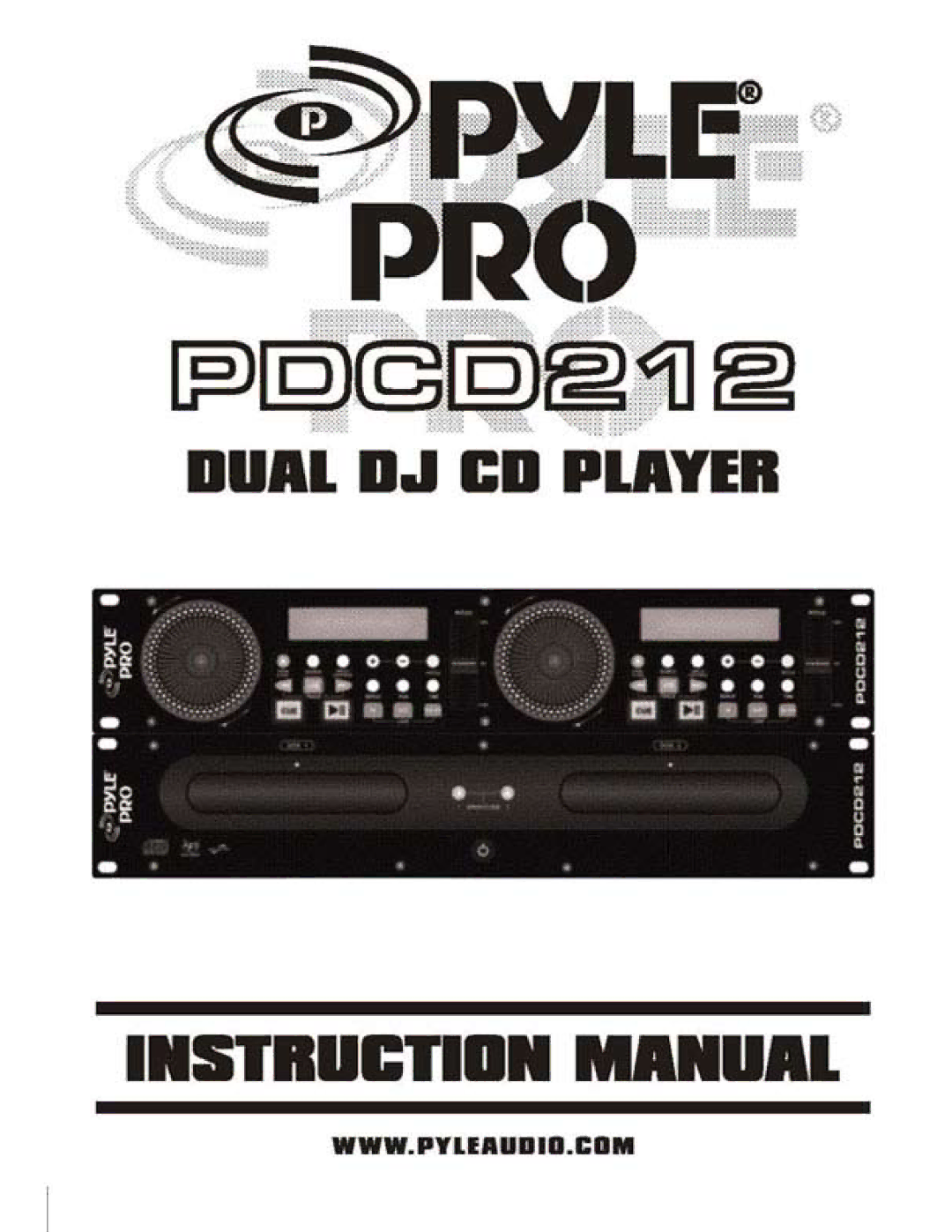 PYLE Audio PDCD212 manual 