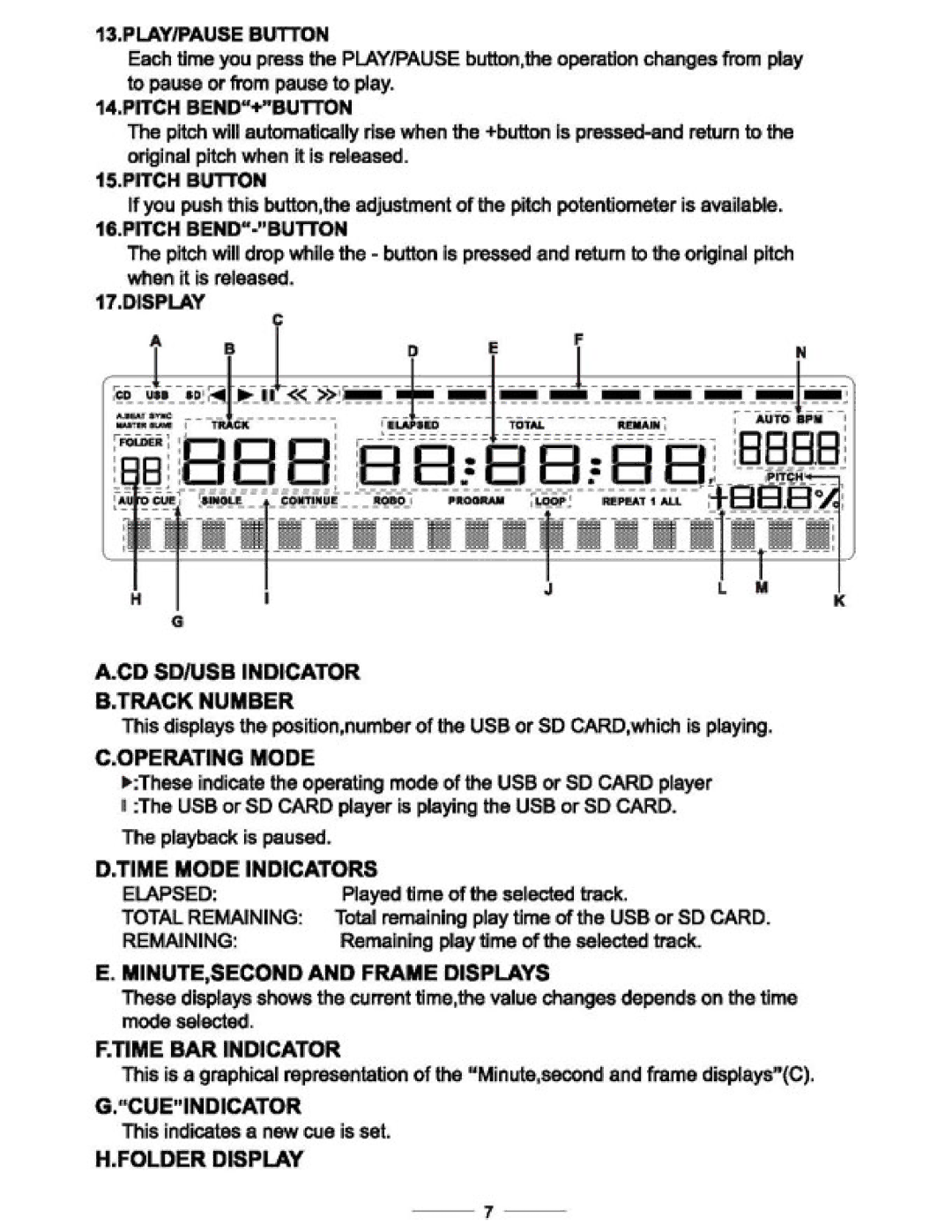 PYLE Audio PDCDJ400 manual 