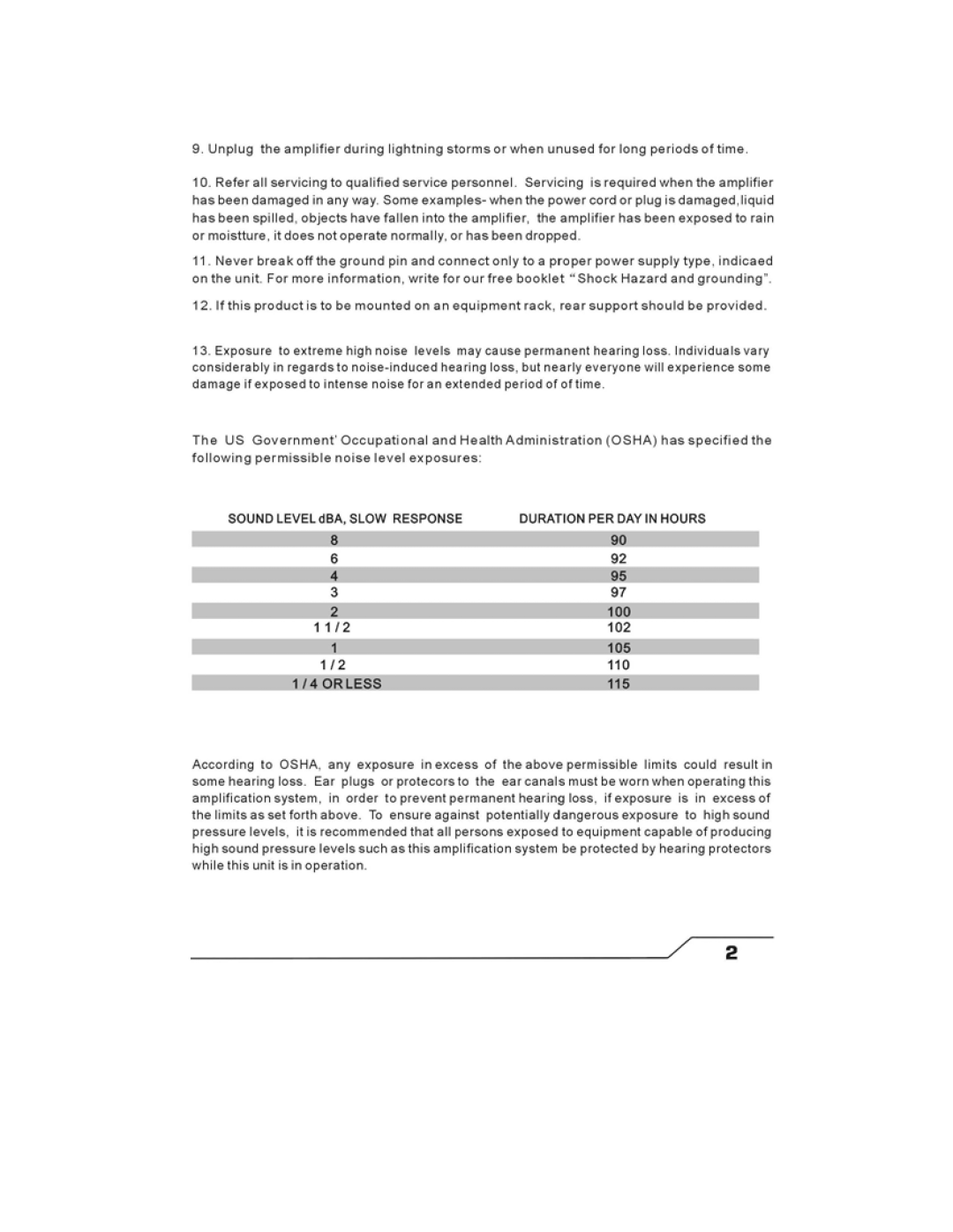 PYLE Audio PDG5000, PDG2000, PDG4000 owner manual 