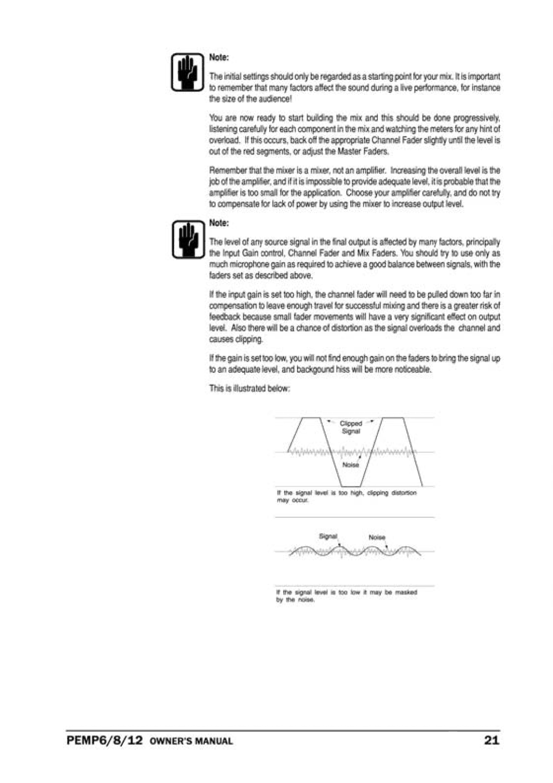 PYLE Audio PEMP-12 manual 